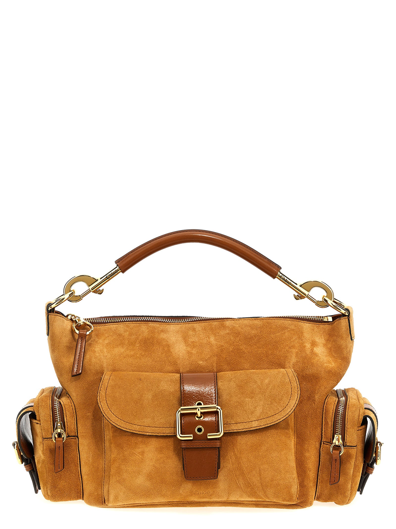 Chloé Brown Calfskin Shoulder Women's Bag