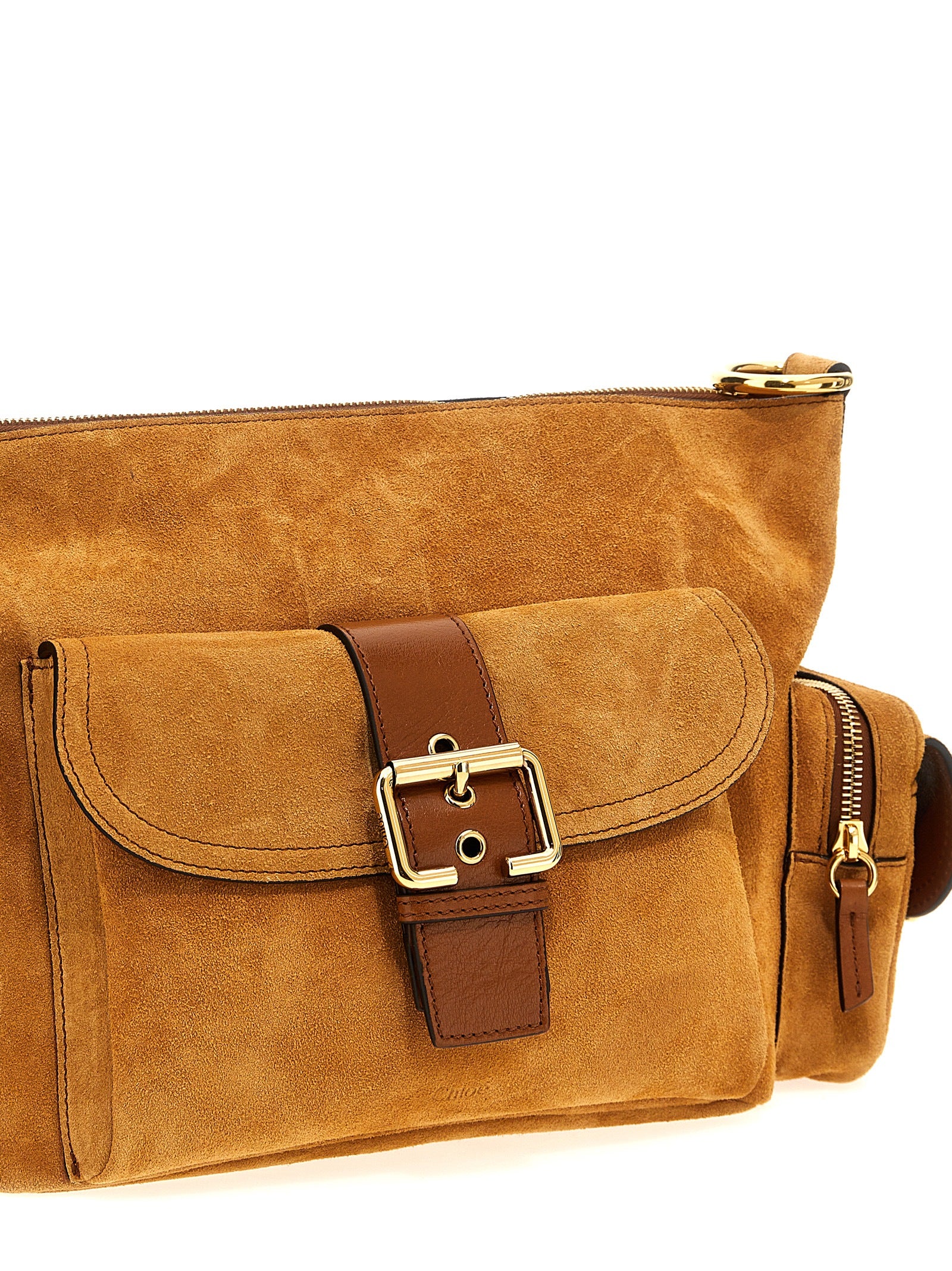 Chloé Brown Calfskin Shoulder Women's Bag