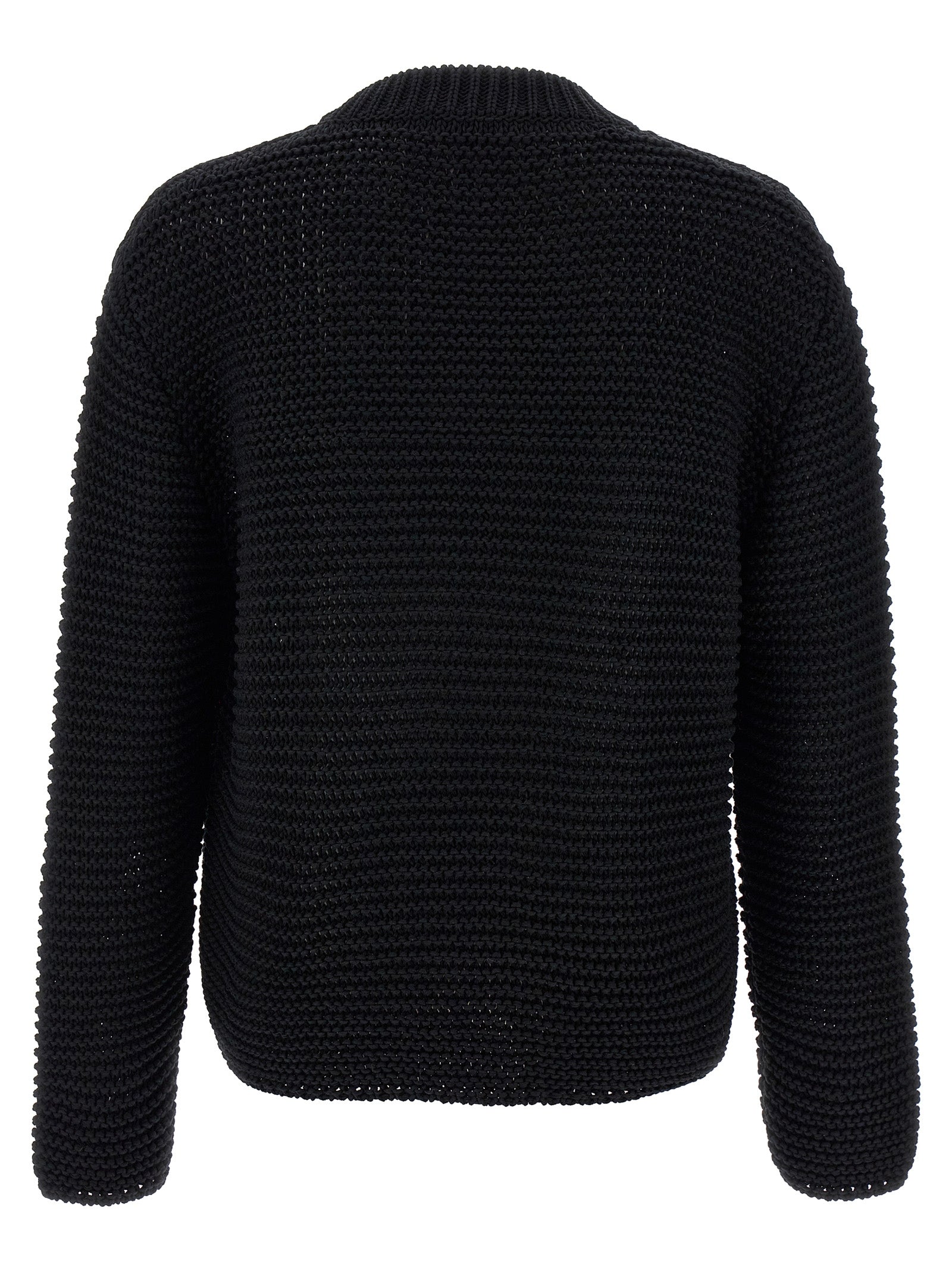 Alexander McQueen Bicolor Cotton Men's Cardigan