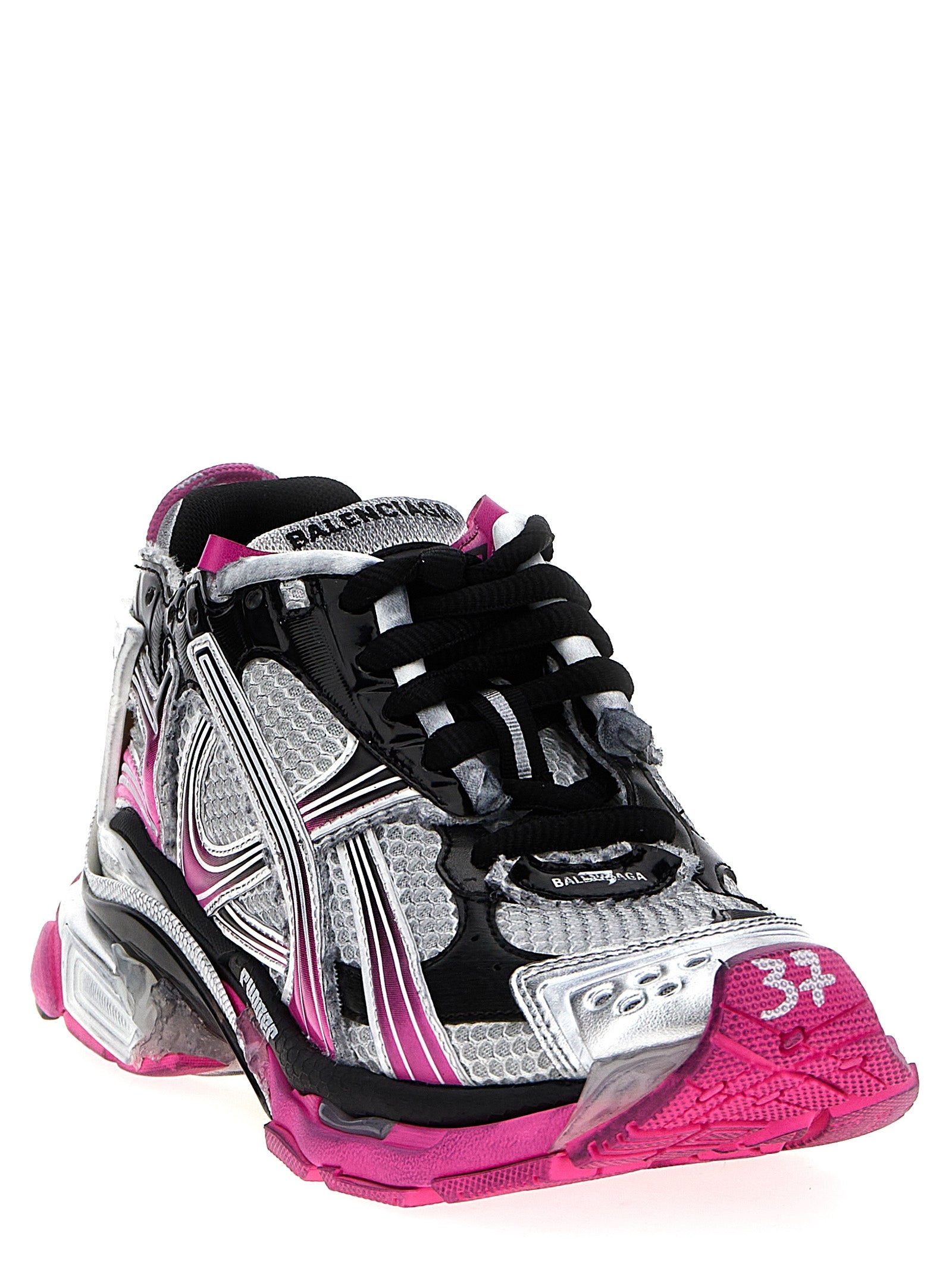 Balenciaga Multicolor Polyethylene Athletic Women's Sneakers