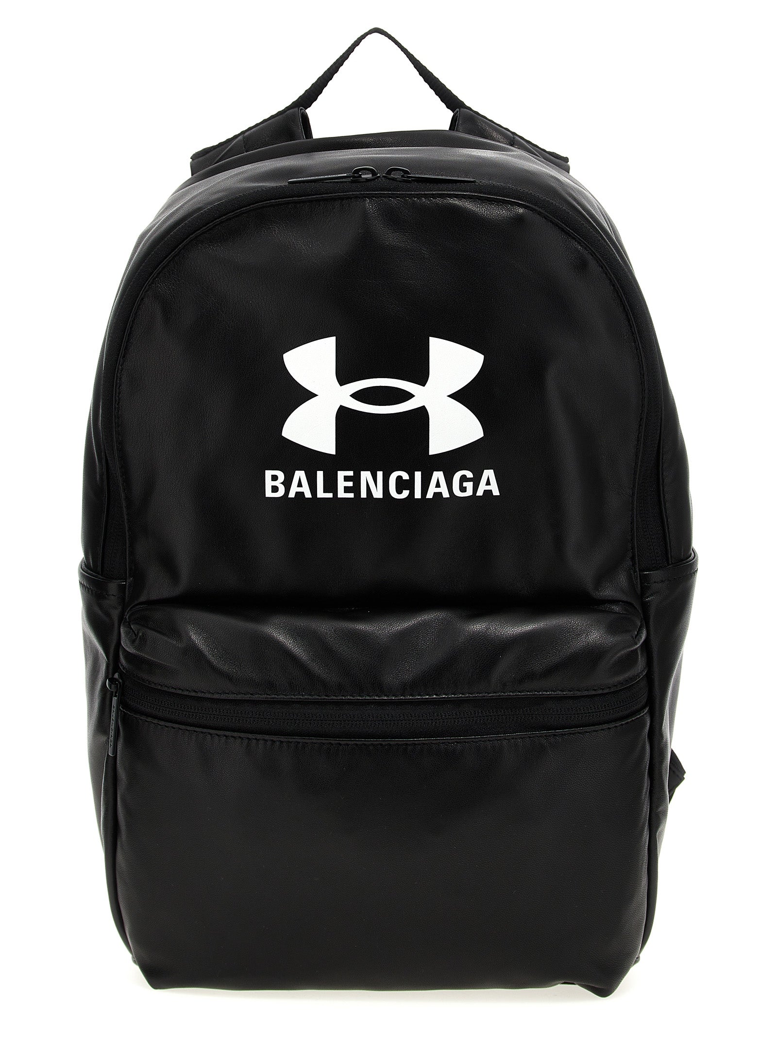 Balenciaga Bicolor Lamb Leather Men's Backpack