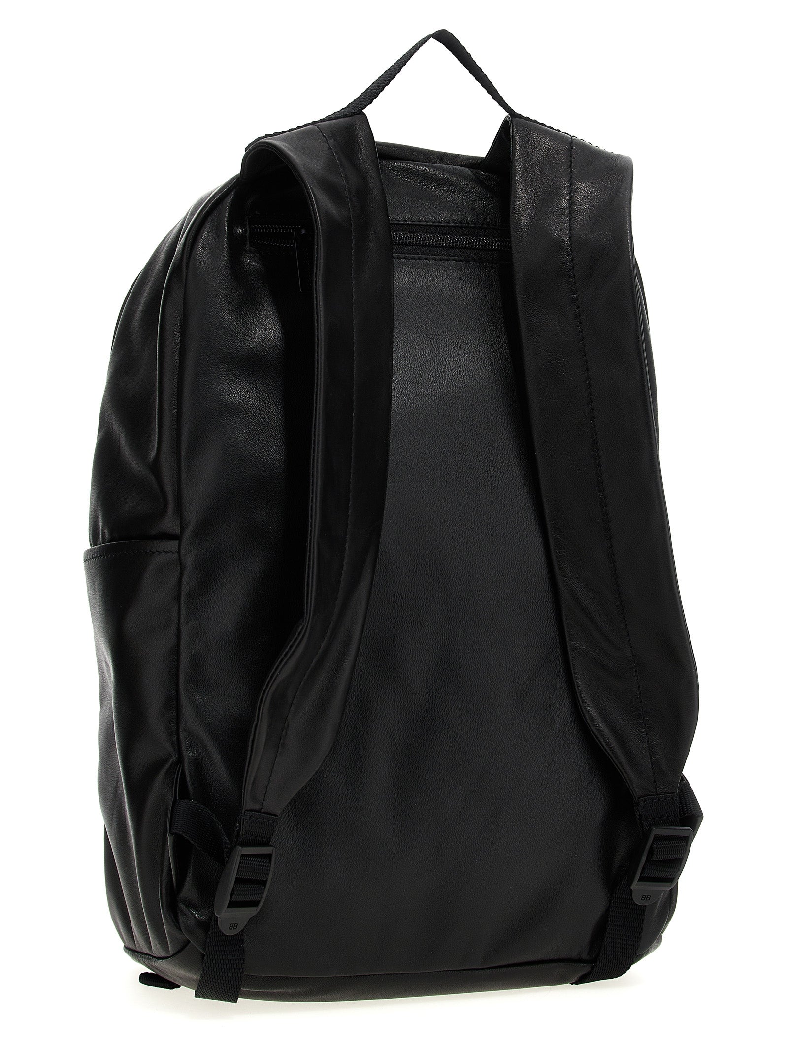 Balenciaga Bicolor Lamb Leather Men's Backpack