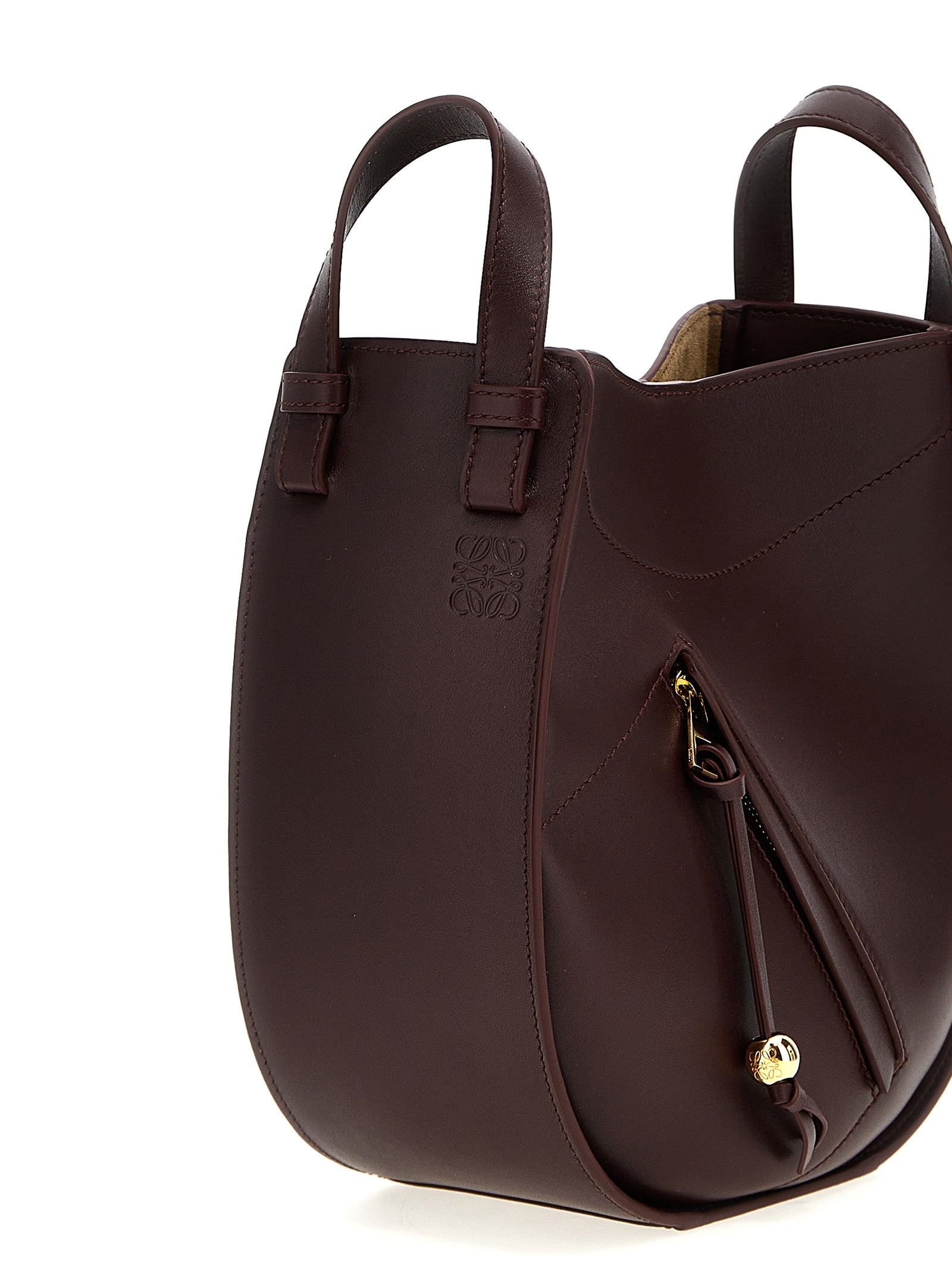 Loewe Bordeaux Calfskin Crossbody Women's Bag