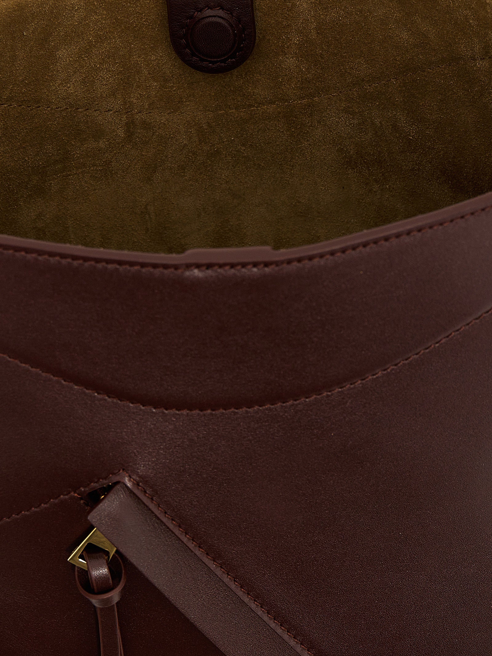 Loewe Bordeaux Calfskin Crossbody Women's Bag