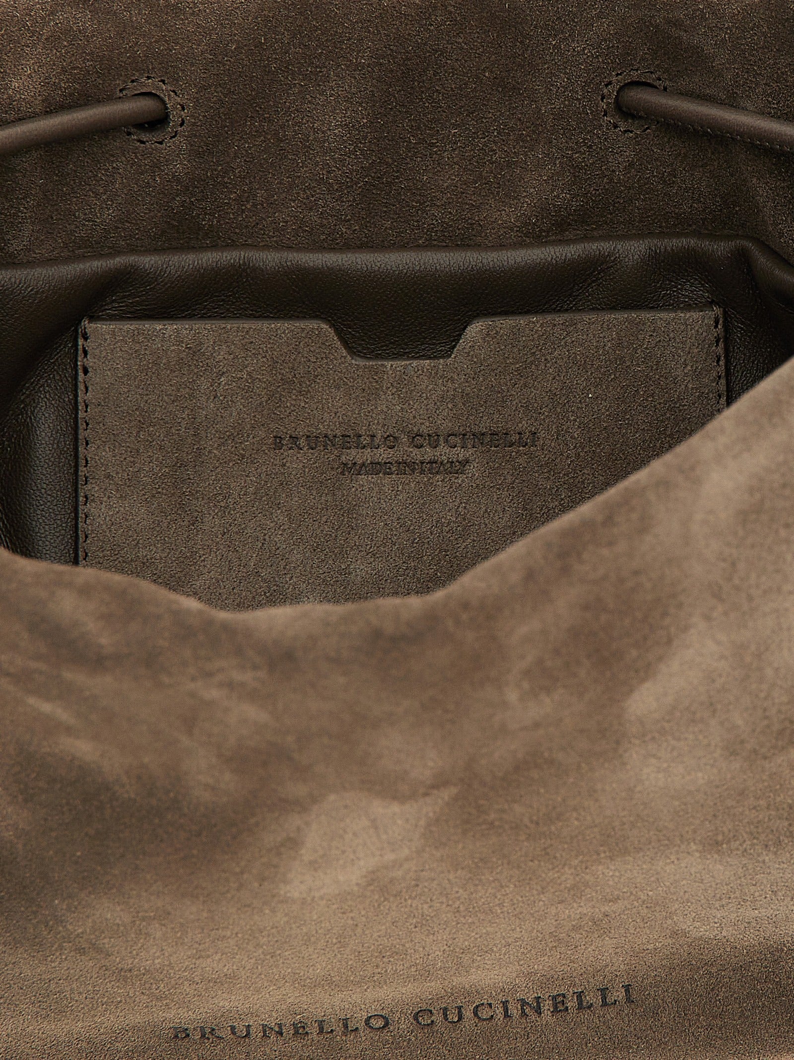 Brunello Cucinelli Brown Calfskin Crossbody Women's Bag