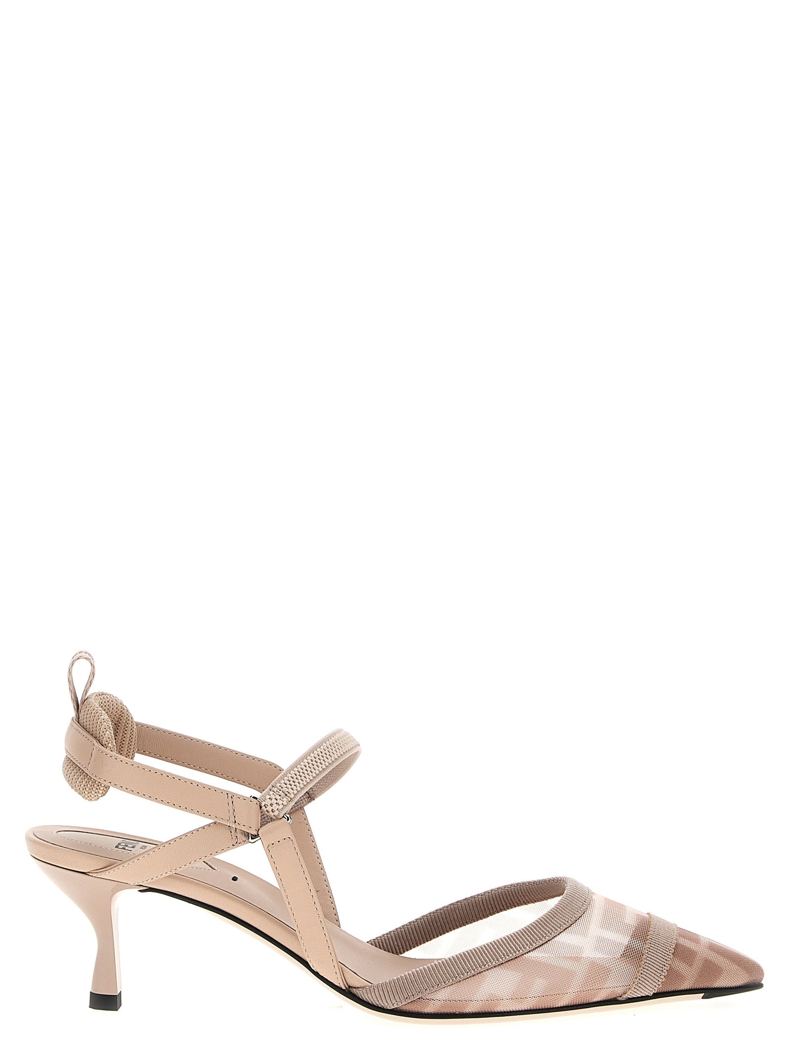 Fendi Multicolor Polyamide Mid Heel Women's Pumps