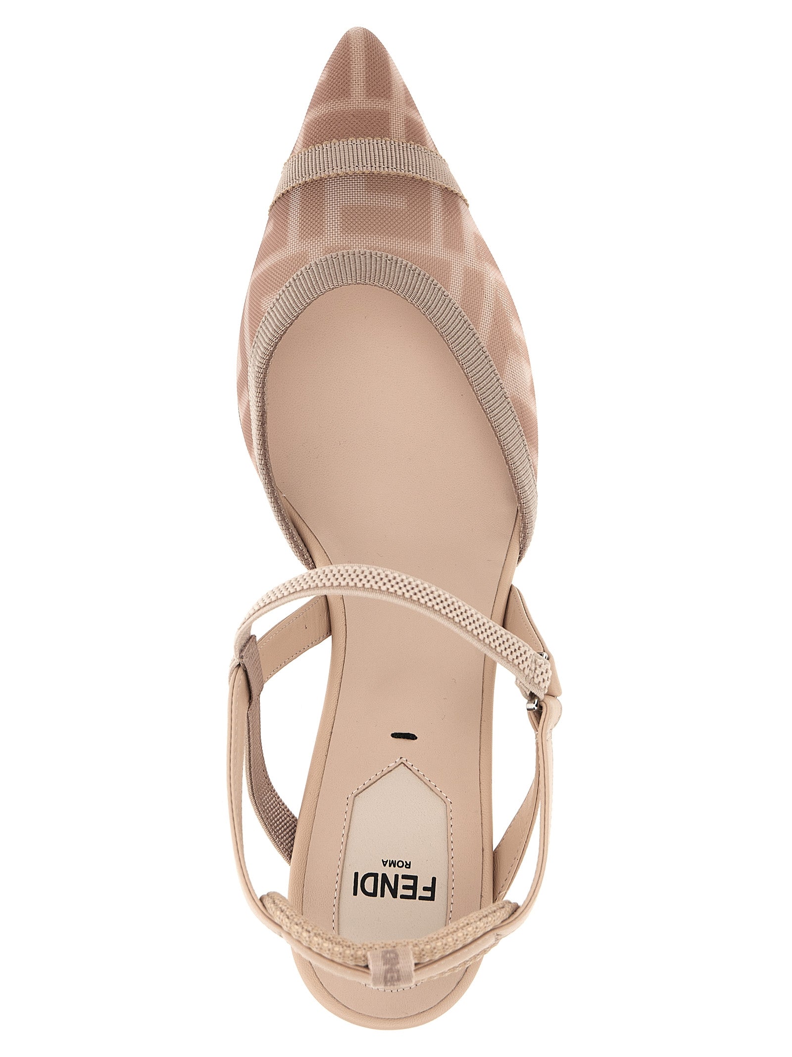 Fendi Multicolor Polyamide Mid Heel Women's Pumps