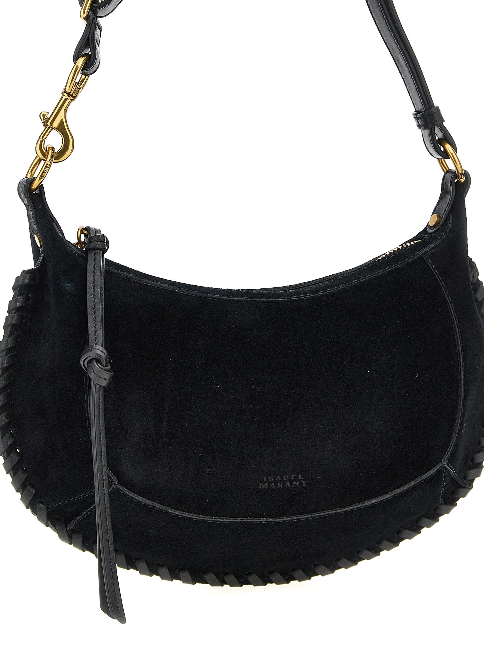 Isabel Marant Black Calfskin Shoulder Women's Bag