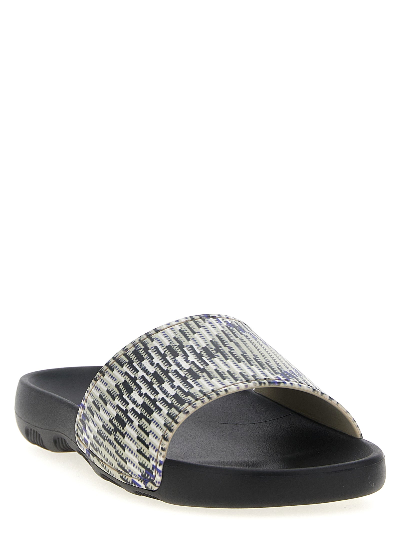 Burberry Multicolor Polyurethane Men's Slides
