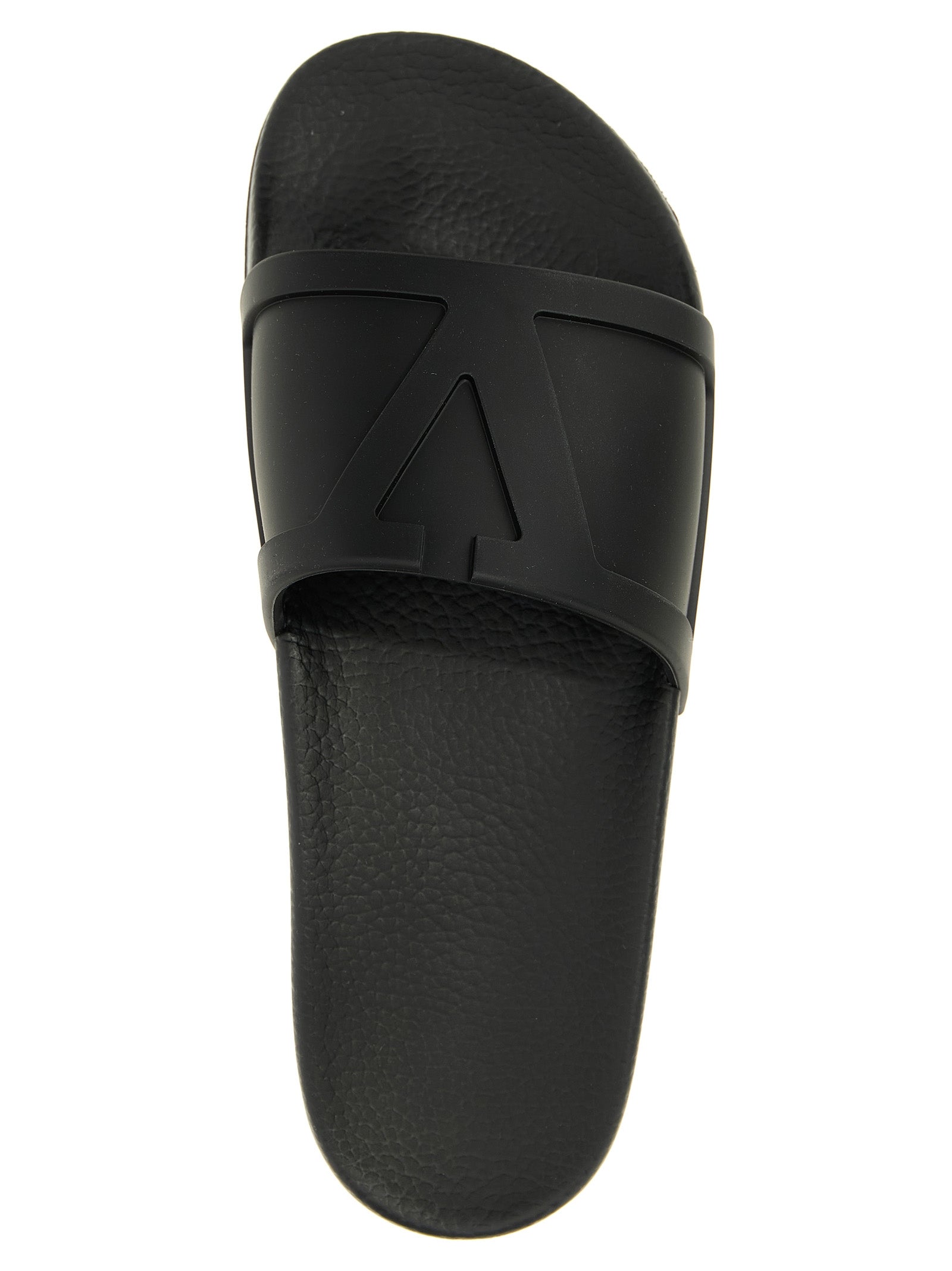 Valentino Garavani Black Plastic Men's Slides