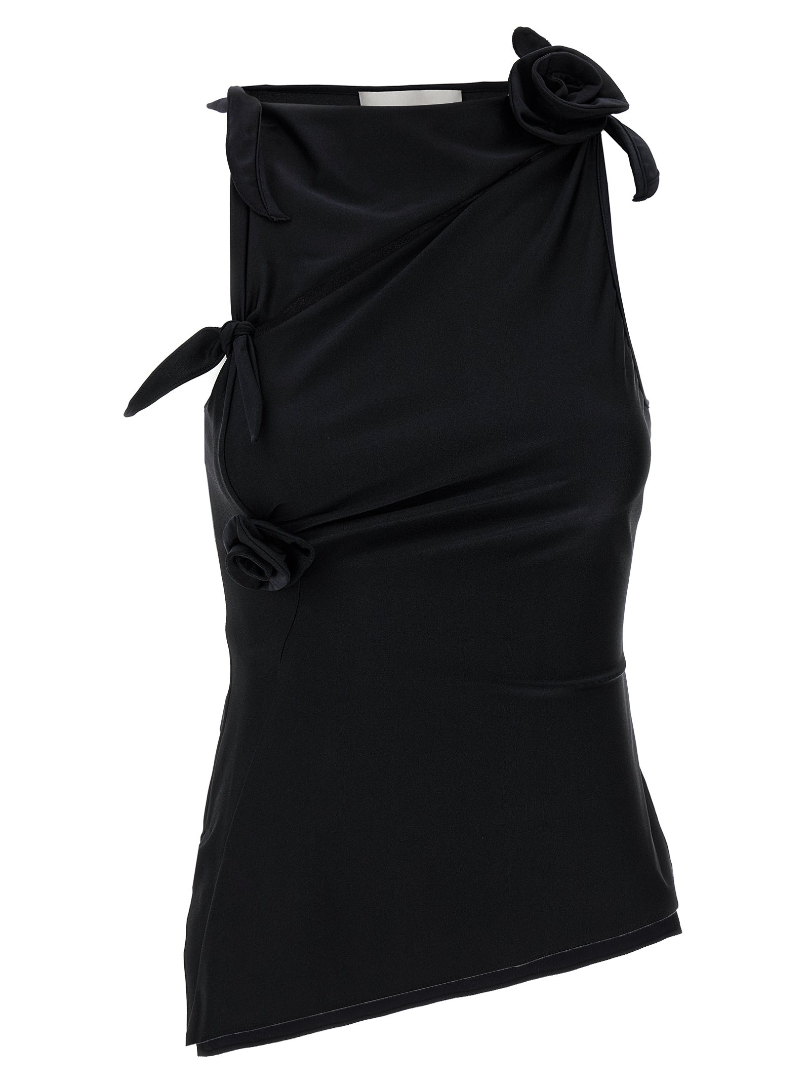 Coperni Black Polyamide Tank Women's Tops