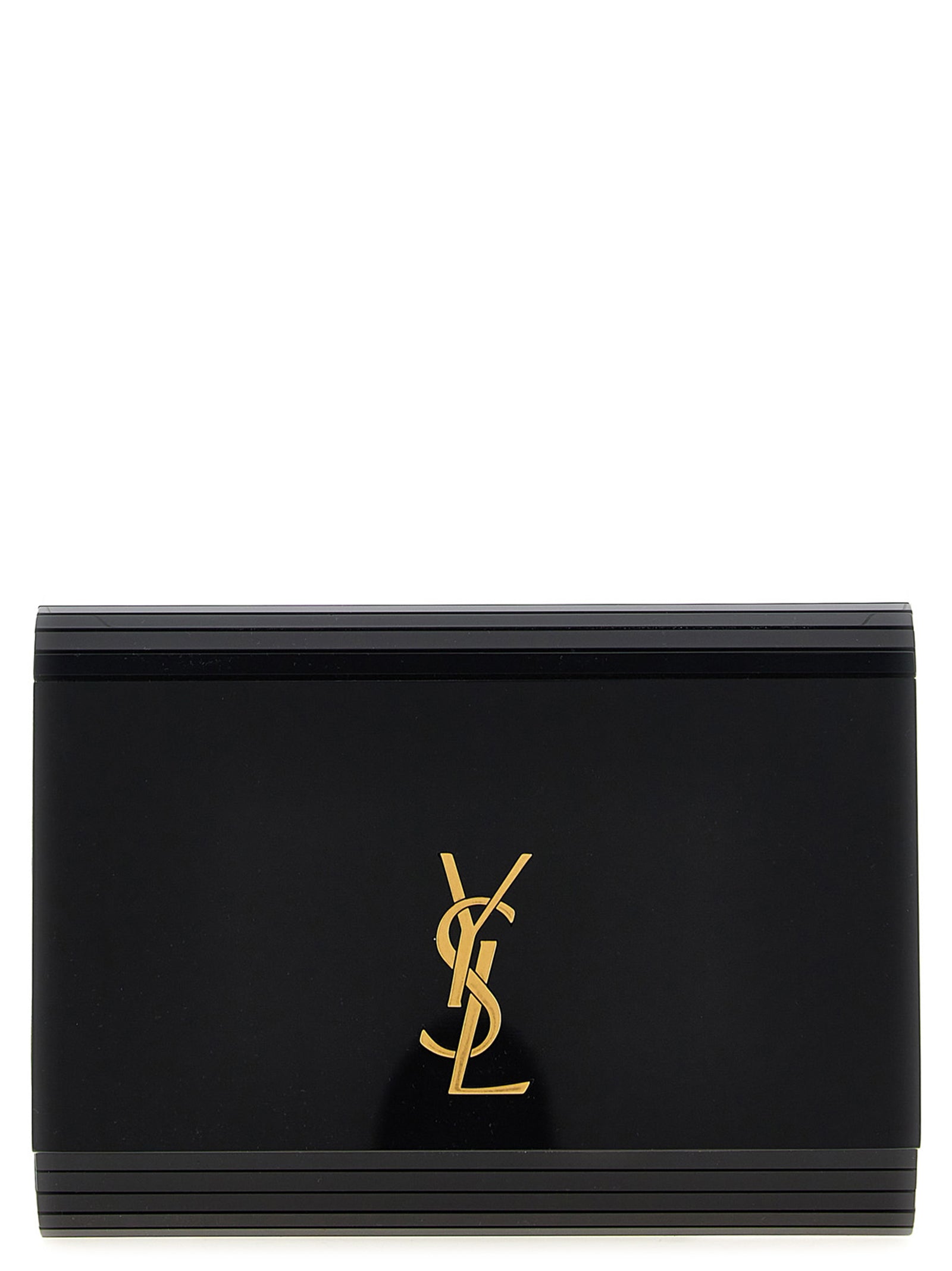 Saint Laurent Black Plexiglass Crossbody Women's Bag