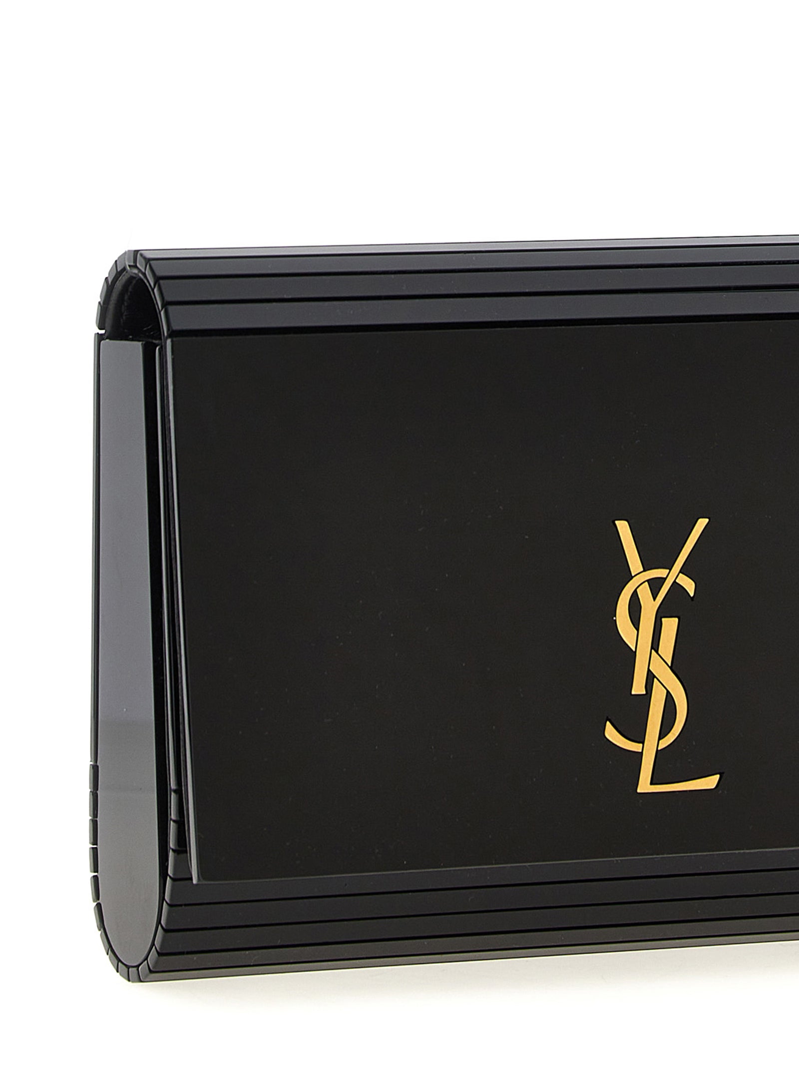 Saint Laurent Black Plexiglass Crossbody Women's Bag