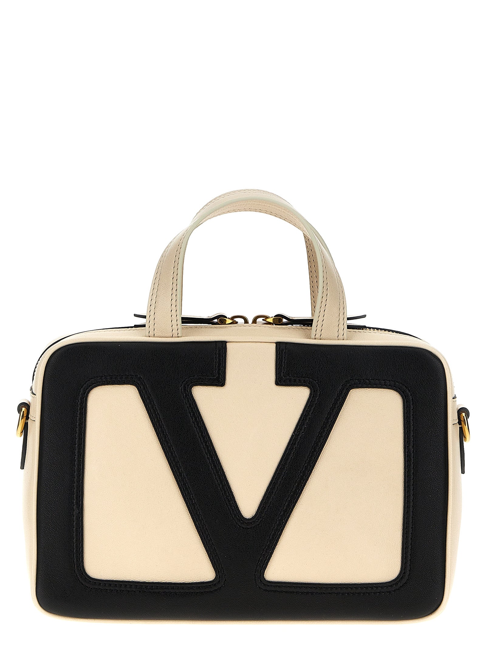 Valentino Garavani Bicolor Lamb Leather Women's Handbag