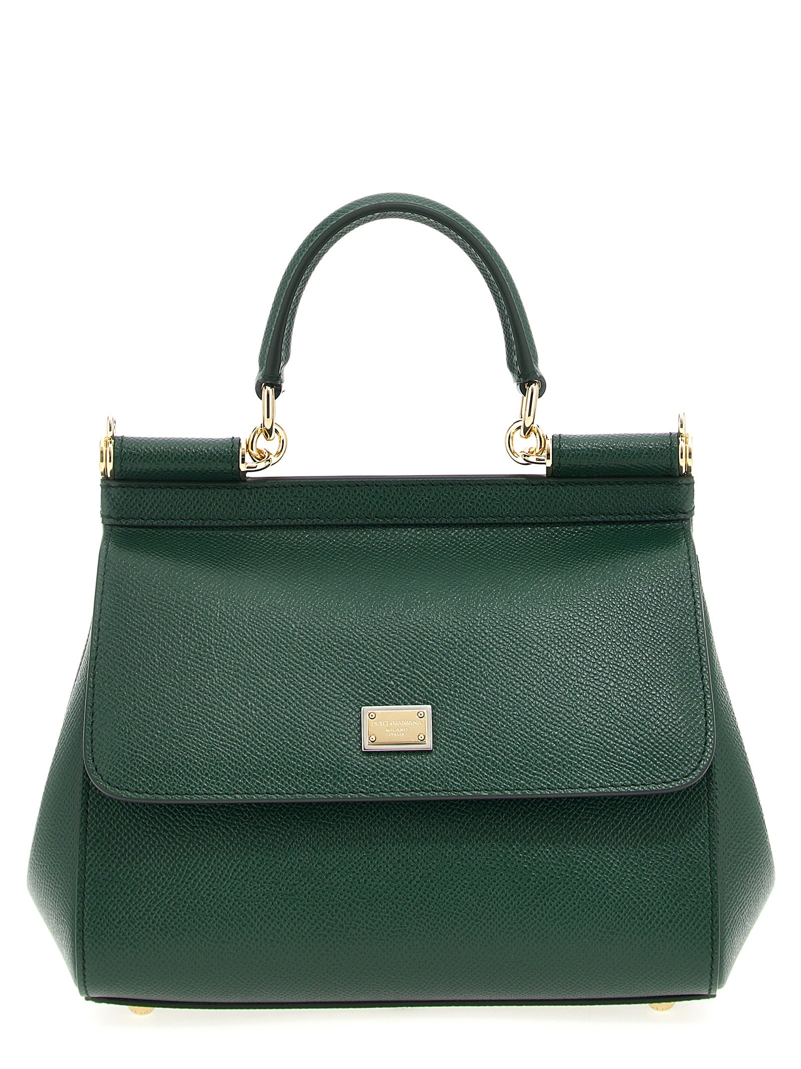 Dolce & Gabbana Bicolor Calfskin Women's Handbag