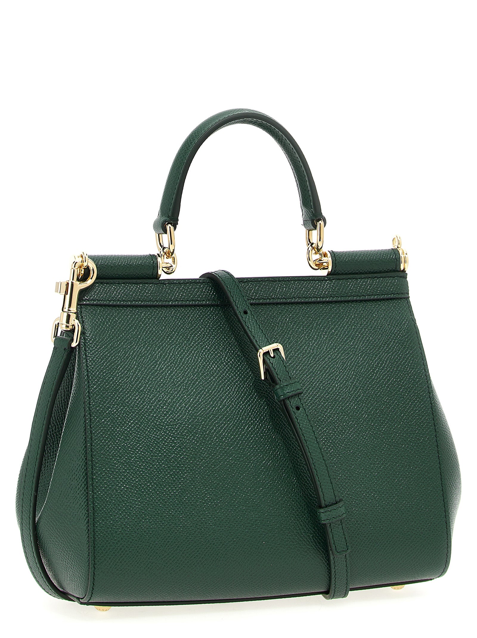 Dolce & Gabbana Bicolor Calfskin Women's Handbag