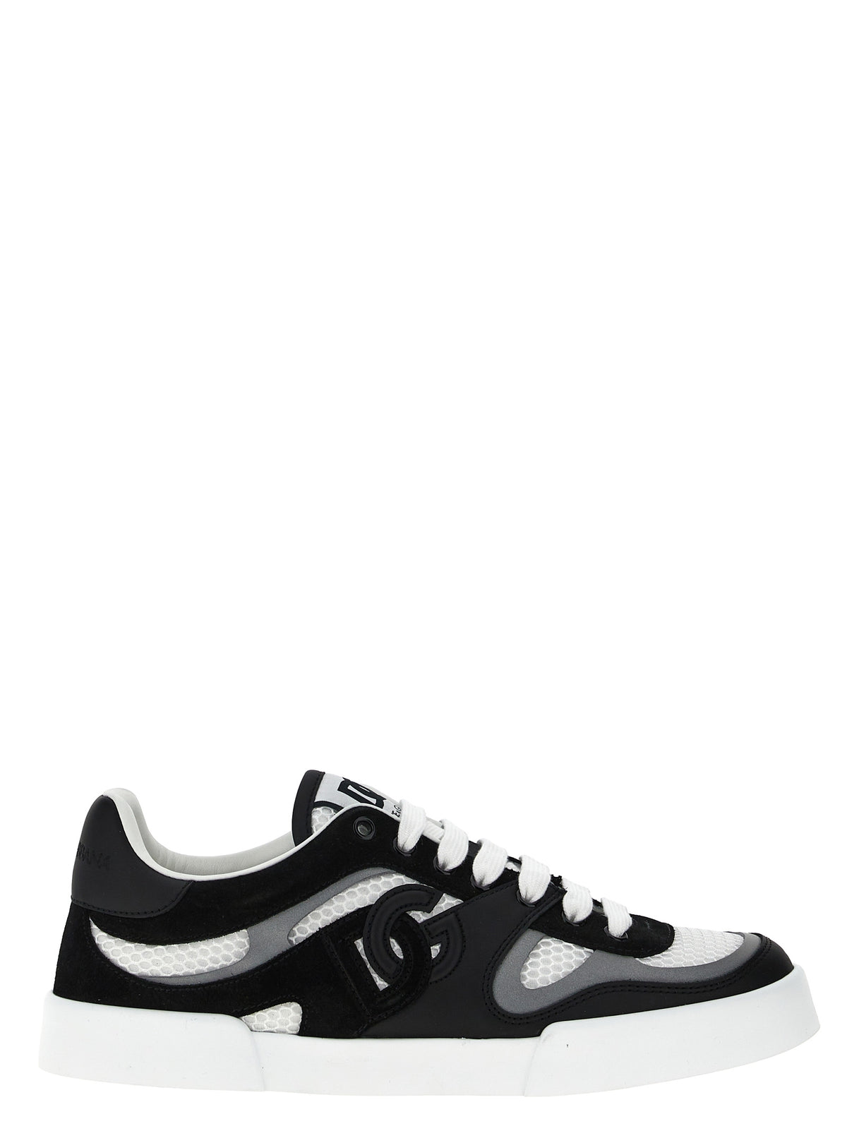 Dolce & Gabbana Bicolor Calfskin Men's Sneakers