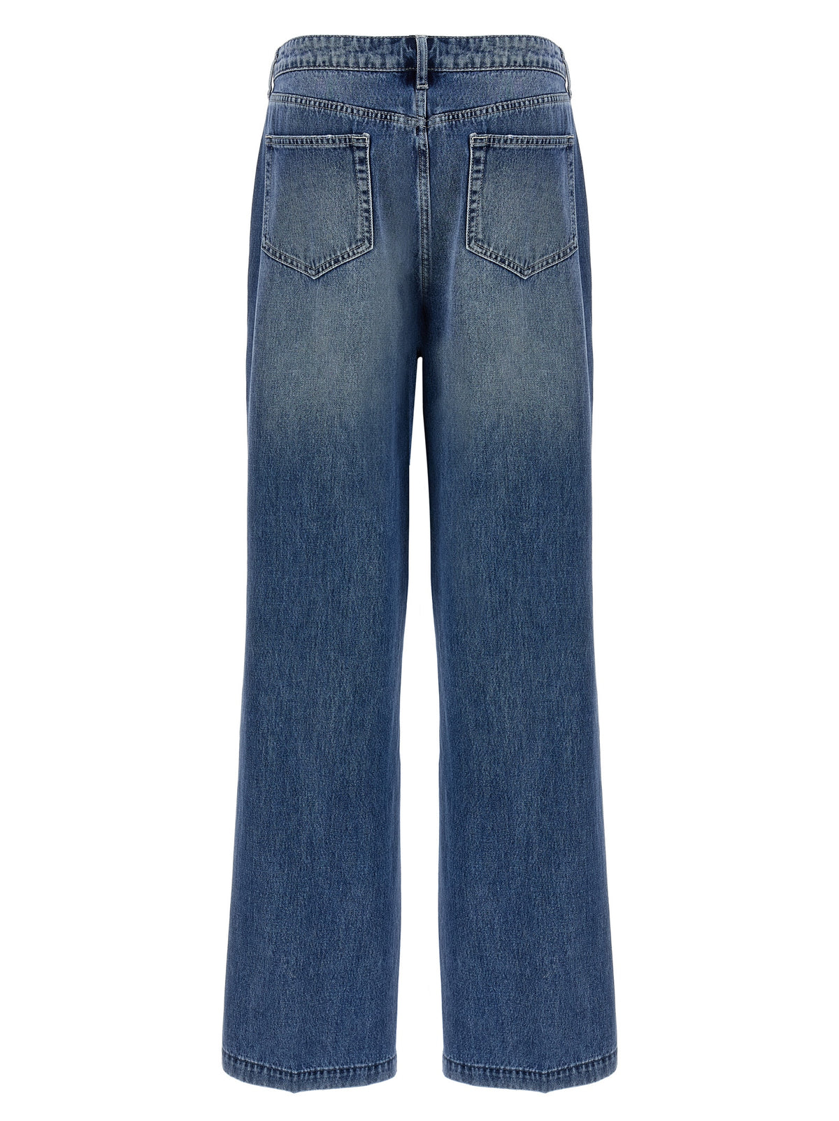 L'Agence Blue Cotton Jeans Women's Denim