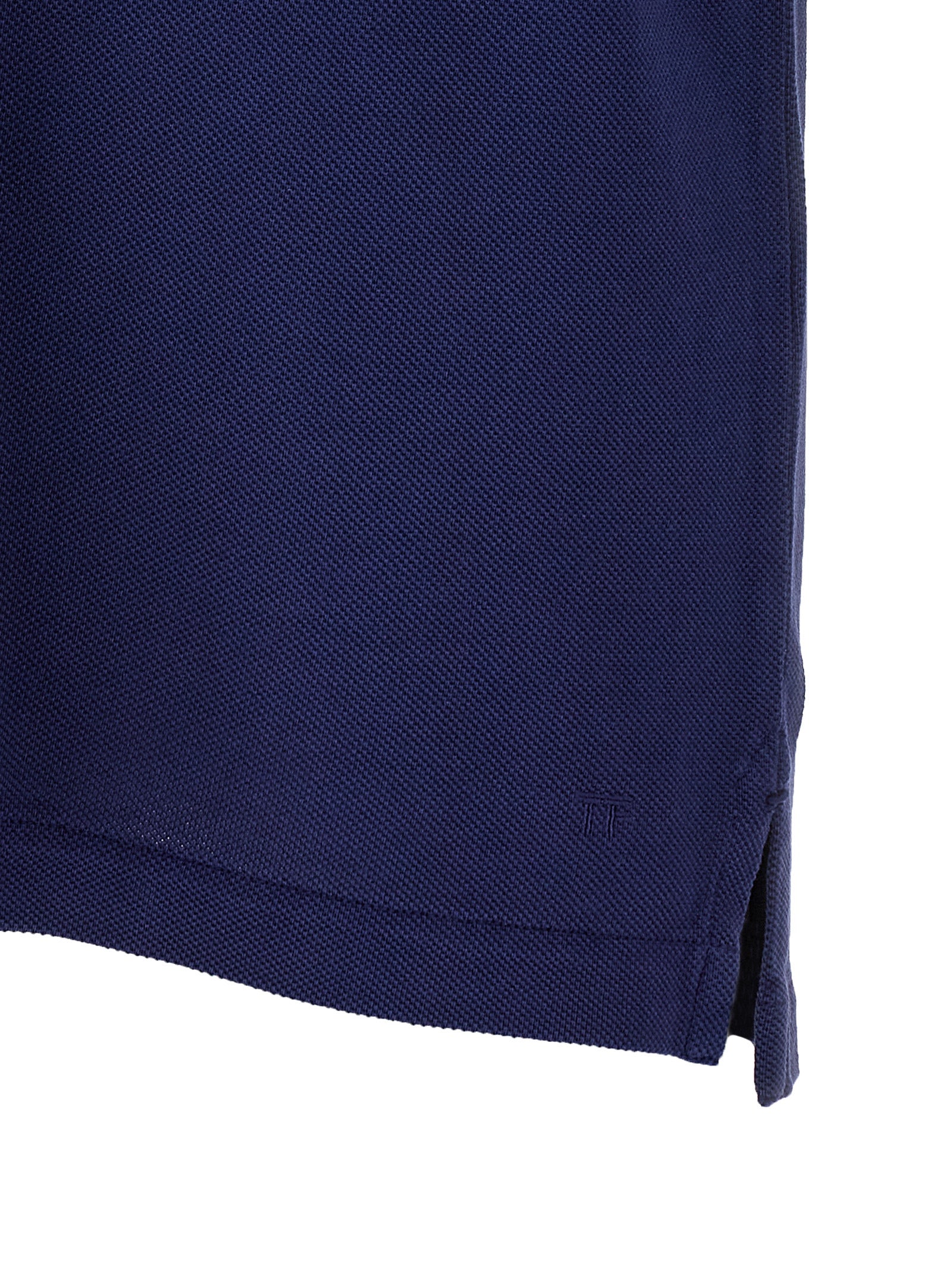 Tom Ford Blue Lyocell Polo Men's Shirt