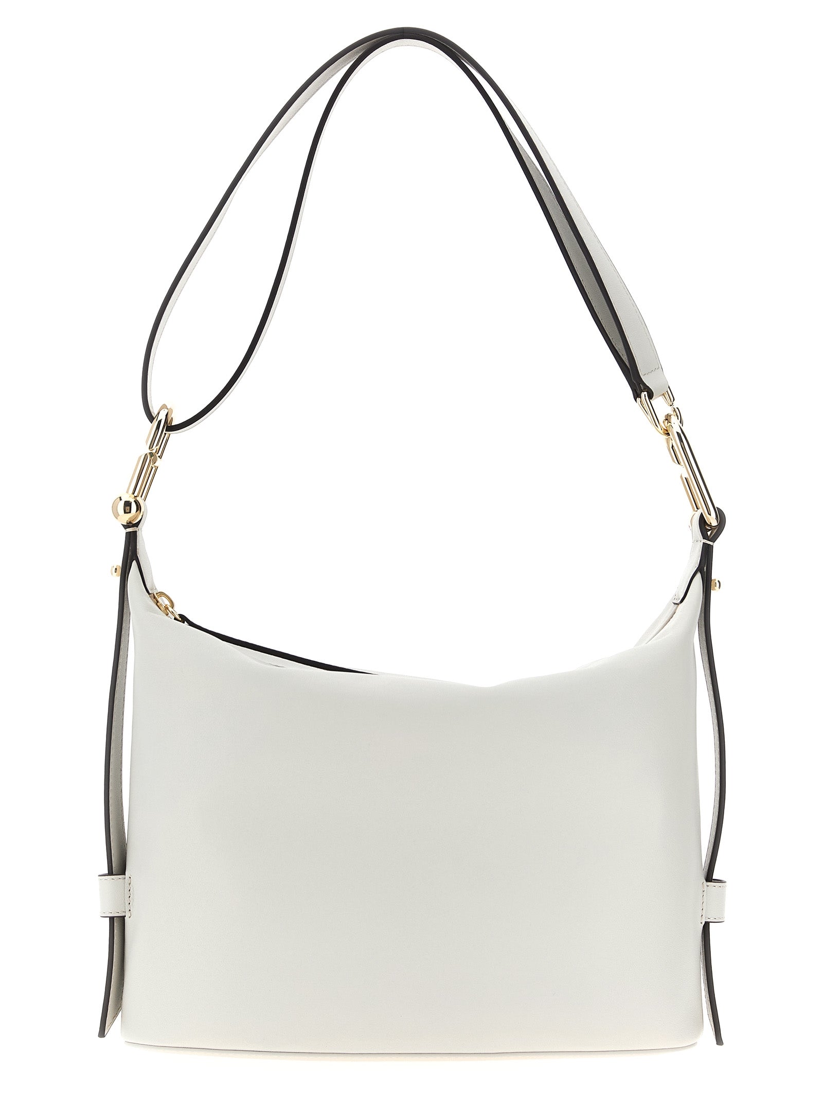 Furla White Leather Shoulder Women's Bag