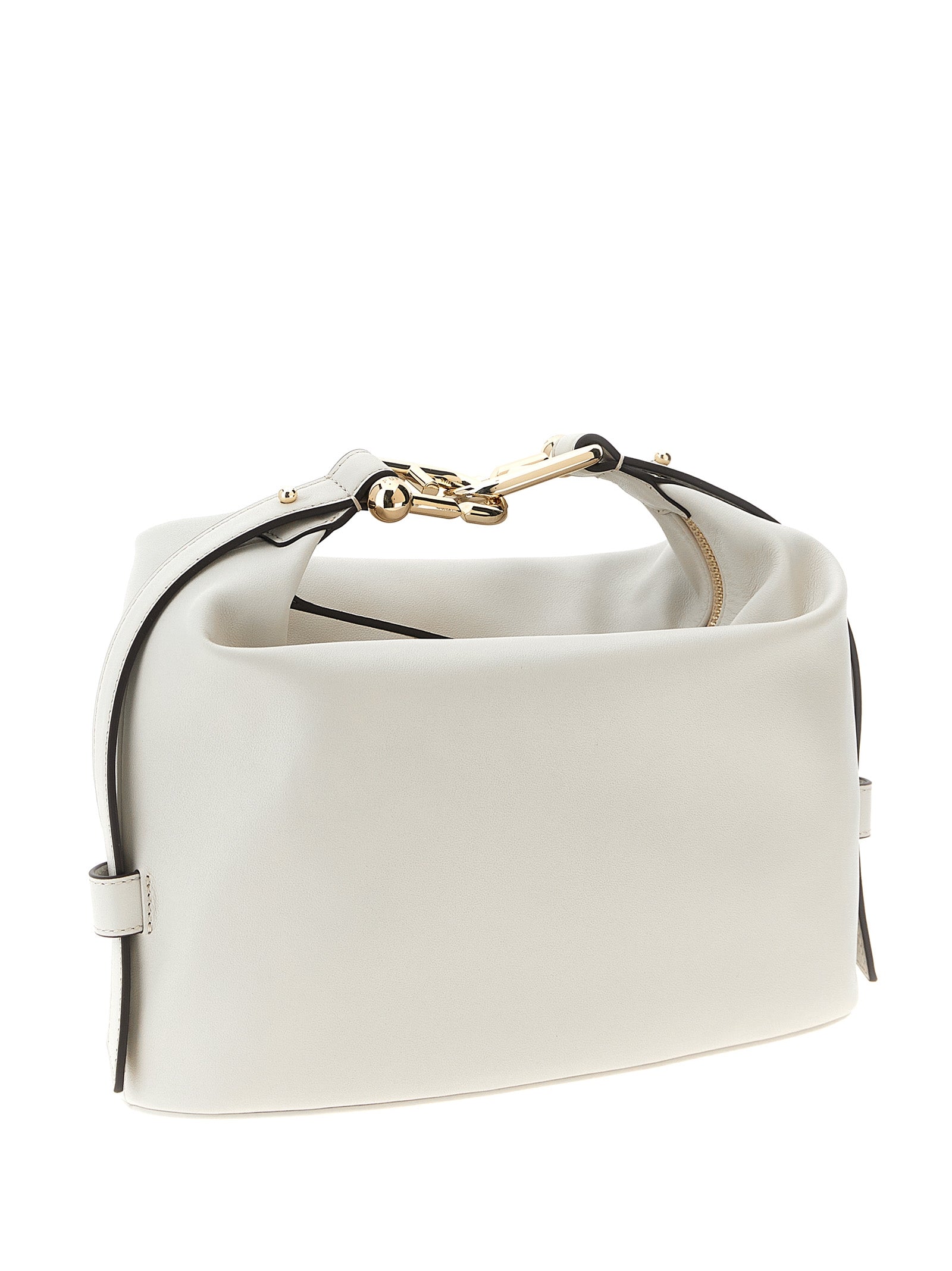 Furla White Leather Shoulder Women's Bag