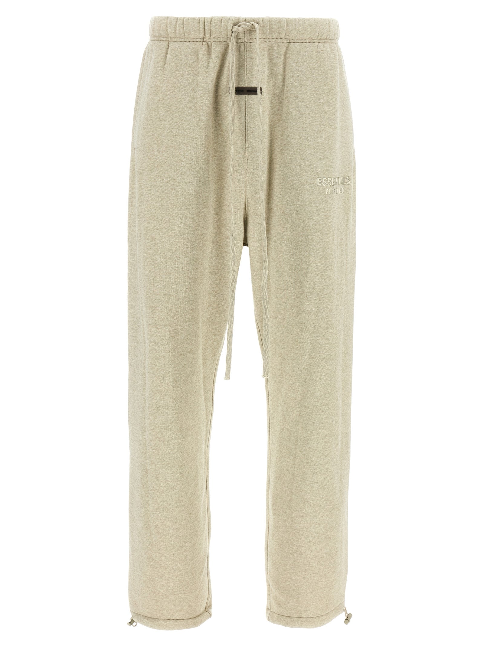 FEAR OF GOD ESSENTIAL Gray Cotton Joggers (Workout Men's Pants)
