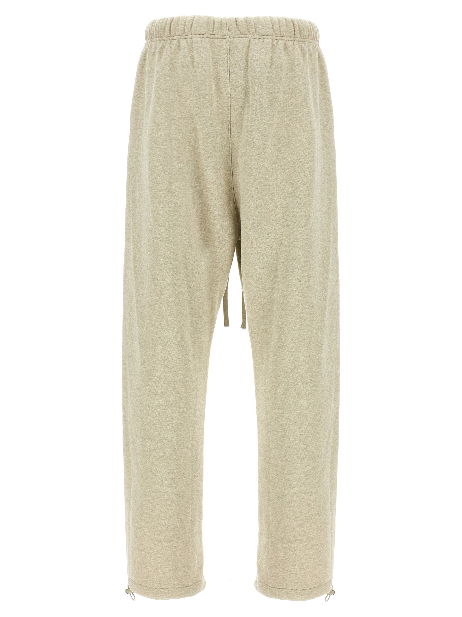 FEAR OF GOD ESSENTIAL Gray Cotton Joggers (Workout Men's Pants)