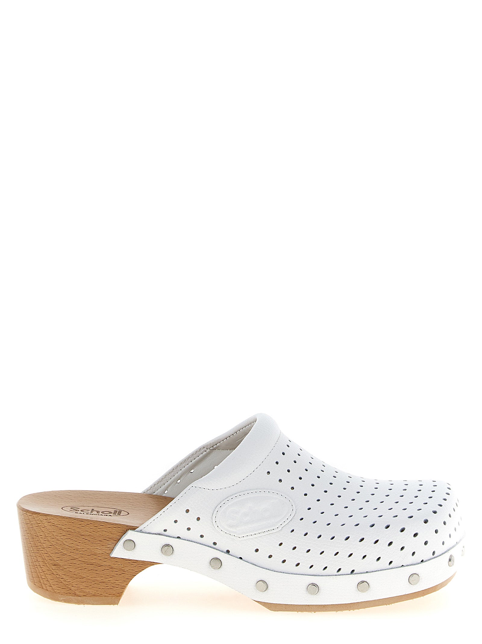 Balenciaga White Calfskin Women's Clogs
