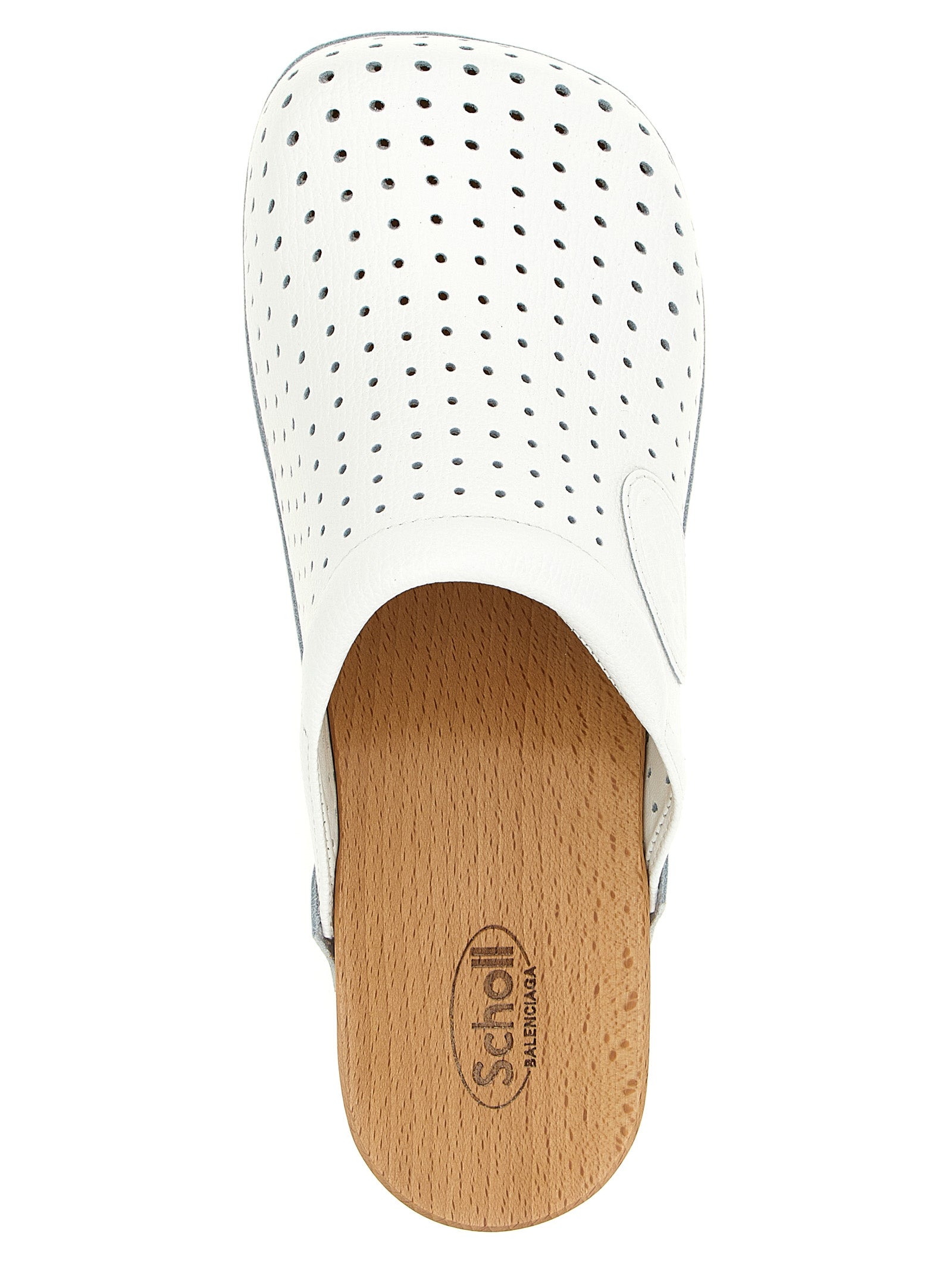Balenciaga White Calfskin Women's Clogs