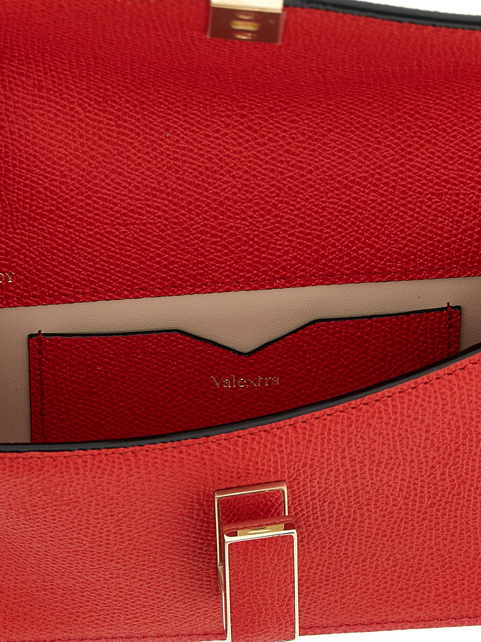 Valextra Multicolor Calfskin Clutch Women's Bag