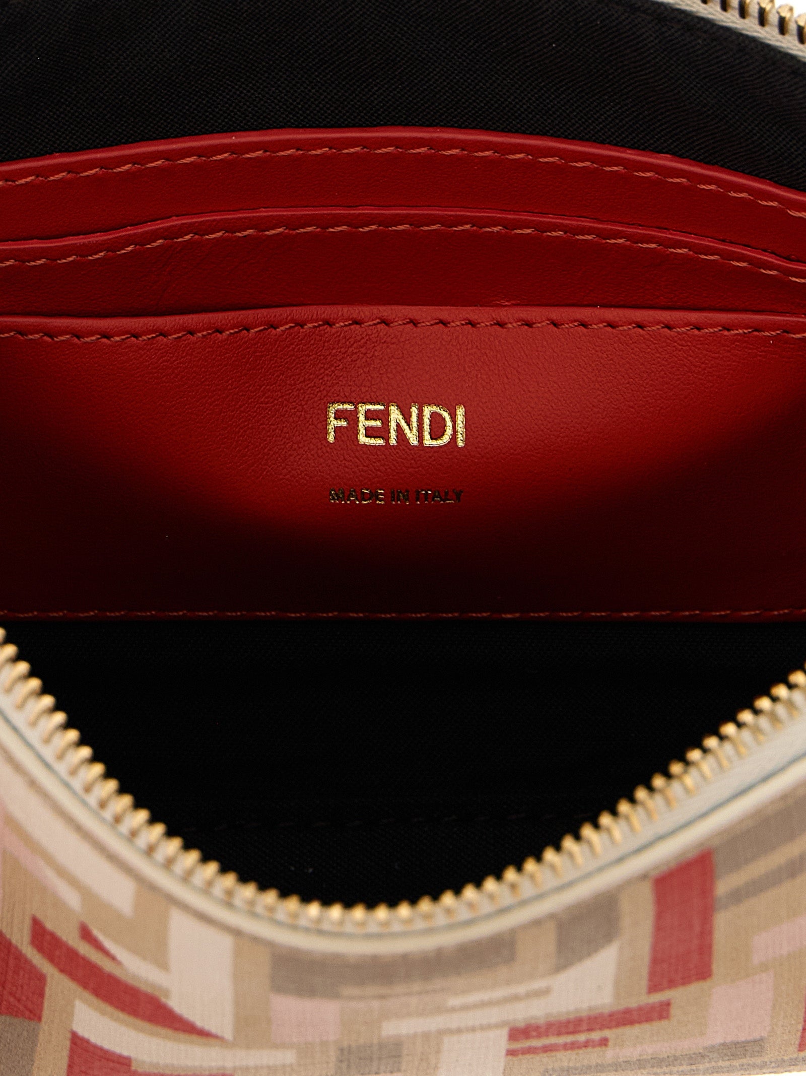 Fendi Multicolor Polyethylene Clutch Women's Bag