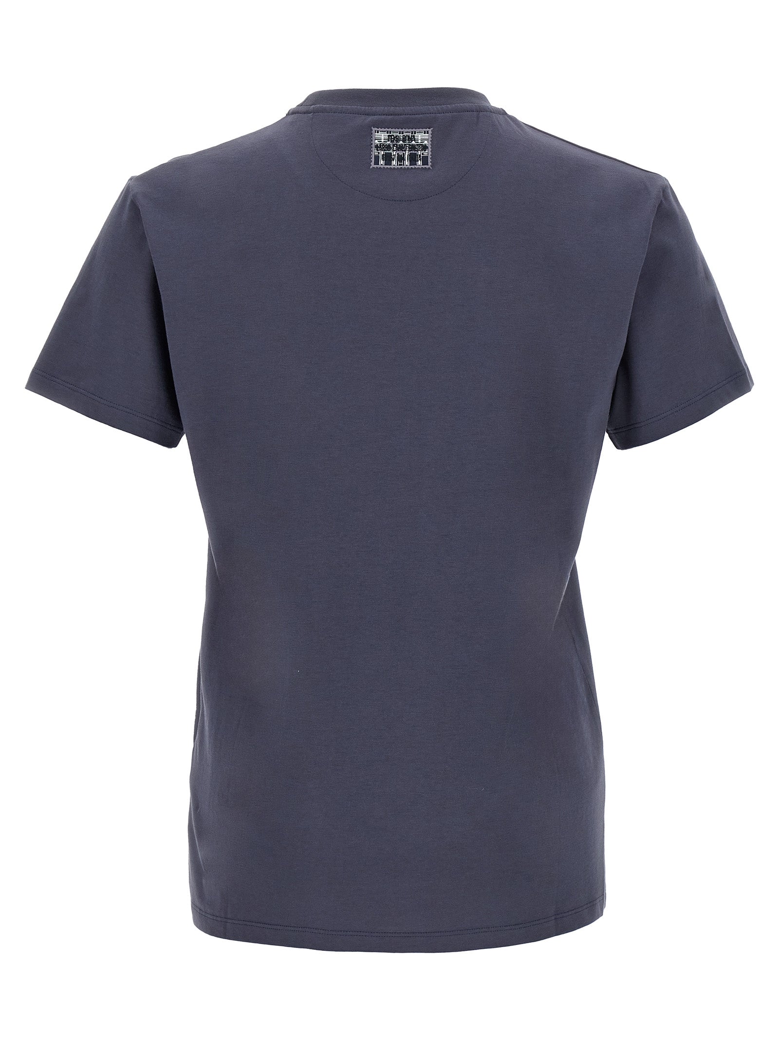 Fendi Blue Cotton Men's T-Shirt