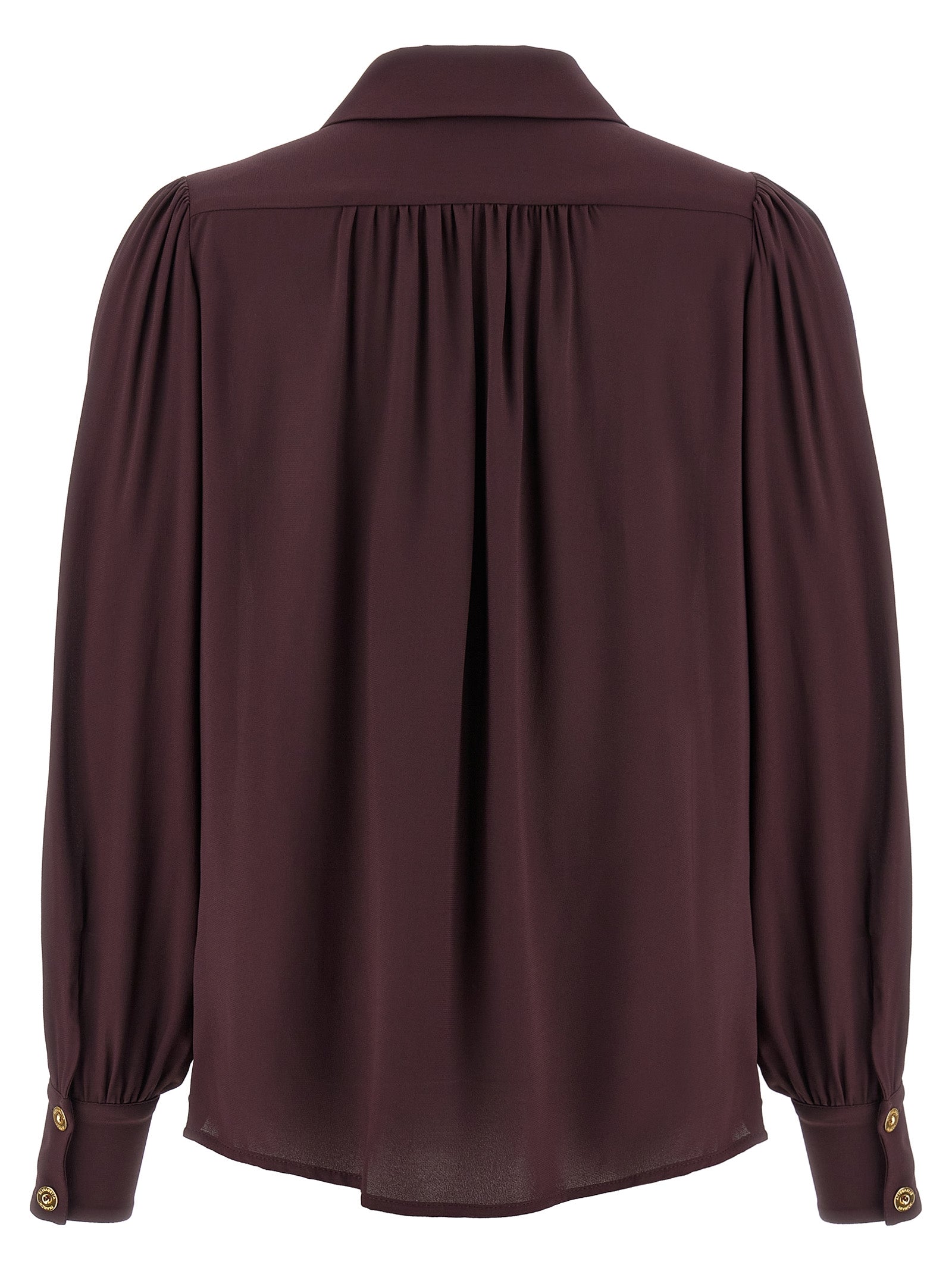 Elisabetta Franchi Purple Viscose Women's Blouse