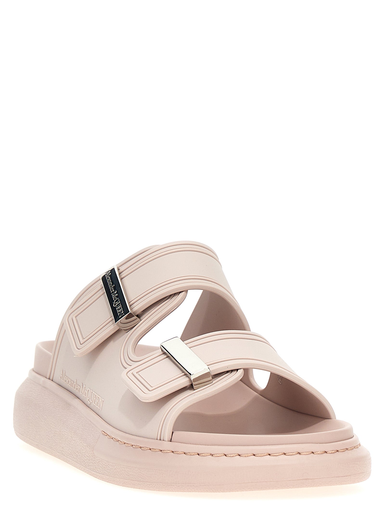 Alexander McQueen Multicolor Rubber Women's Slides
