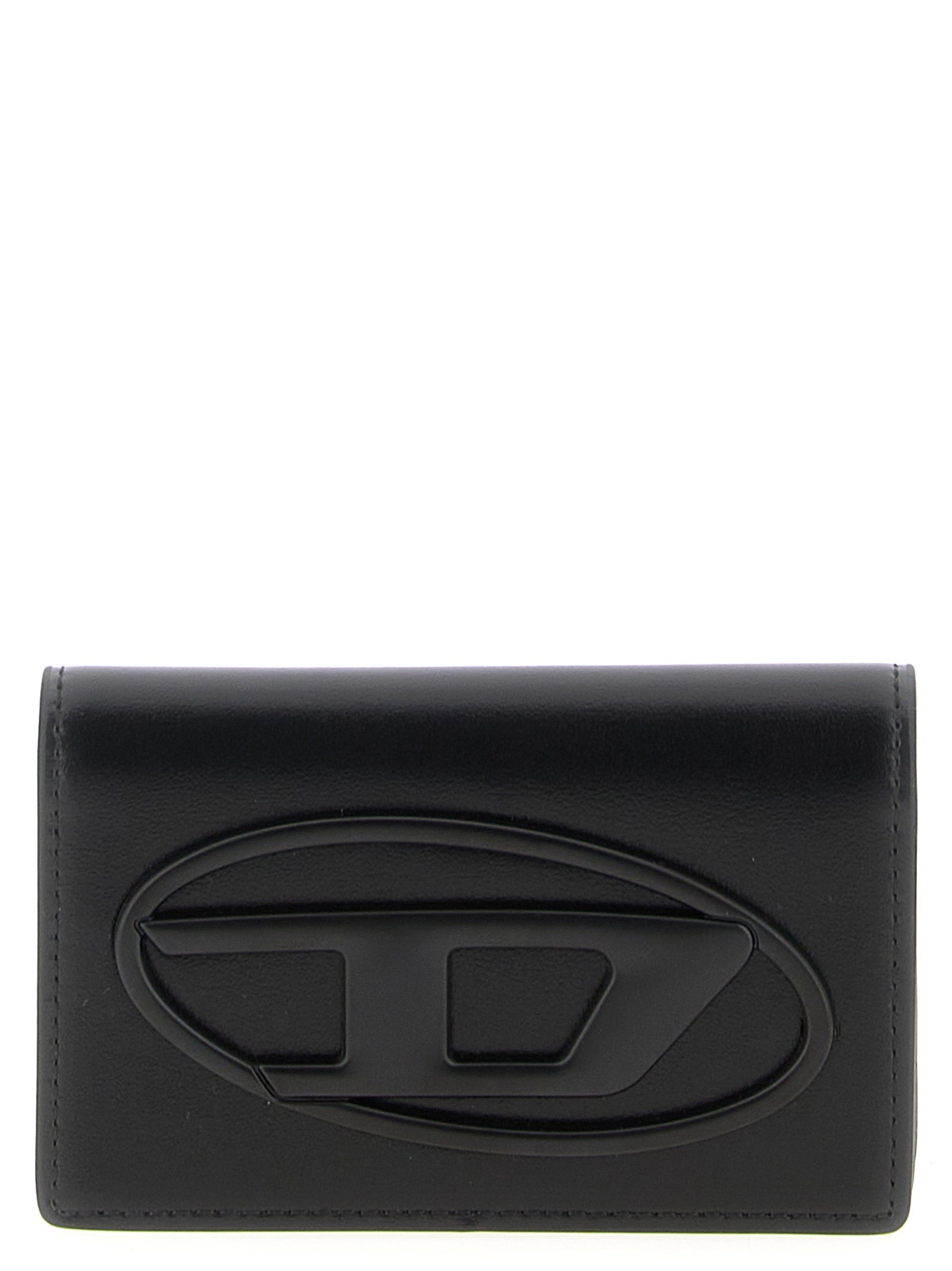Diesel Black Leather Men's Cardholder