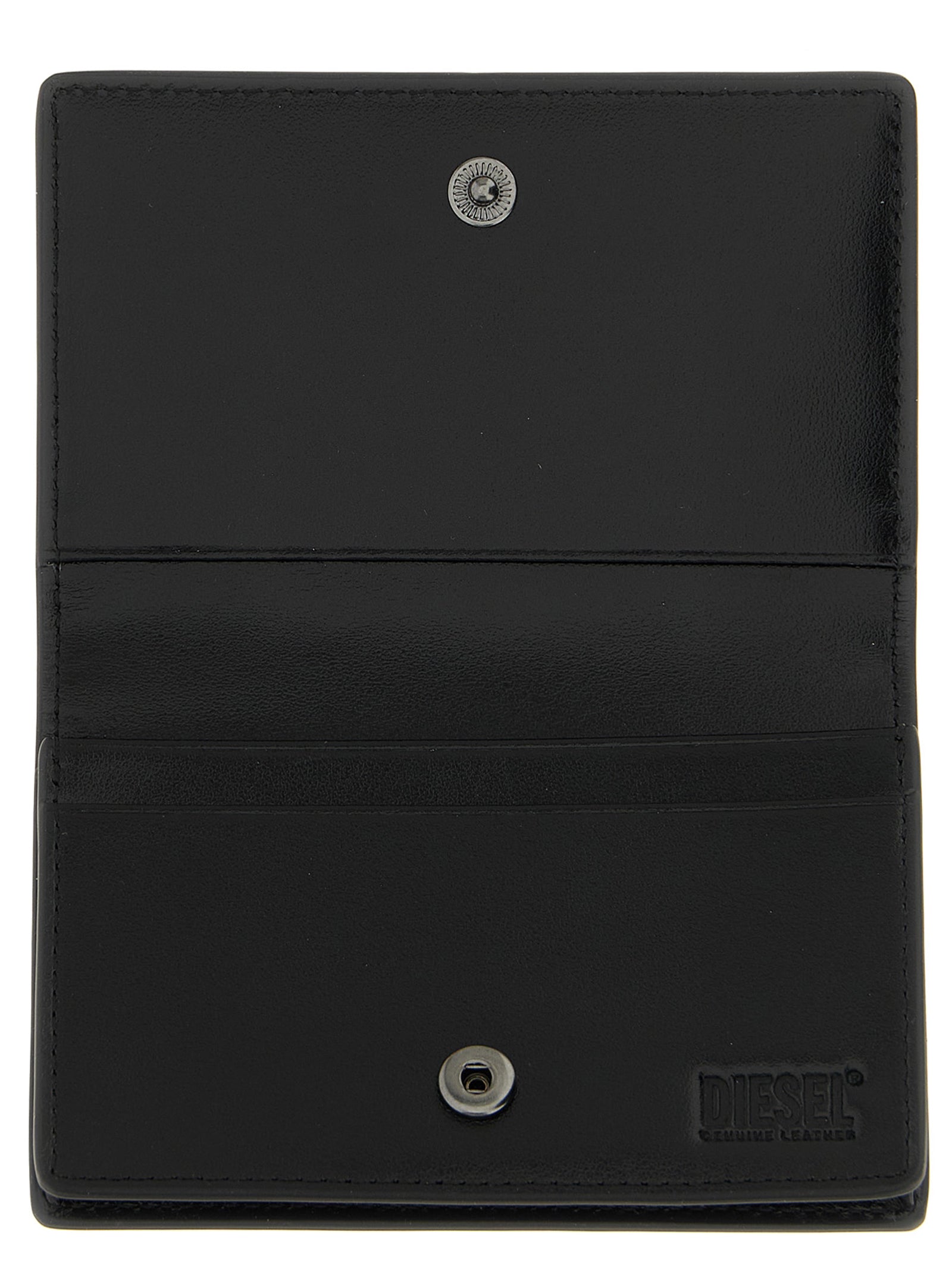 Diesel Black Leather Men's Cardholder