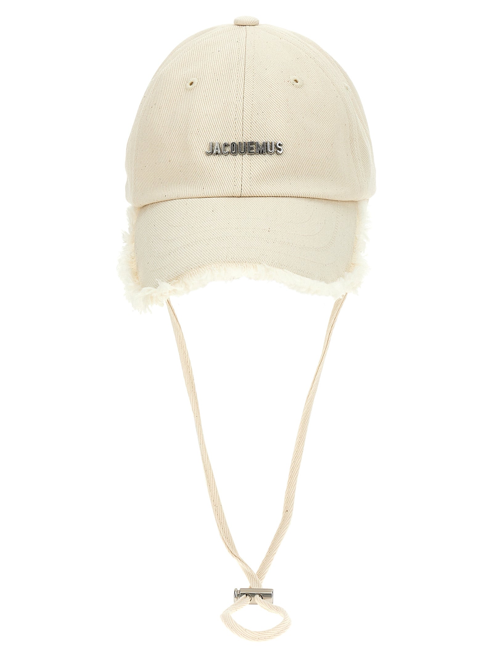 Jacquemus White Cotton Cap (Baseball  Hat)