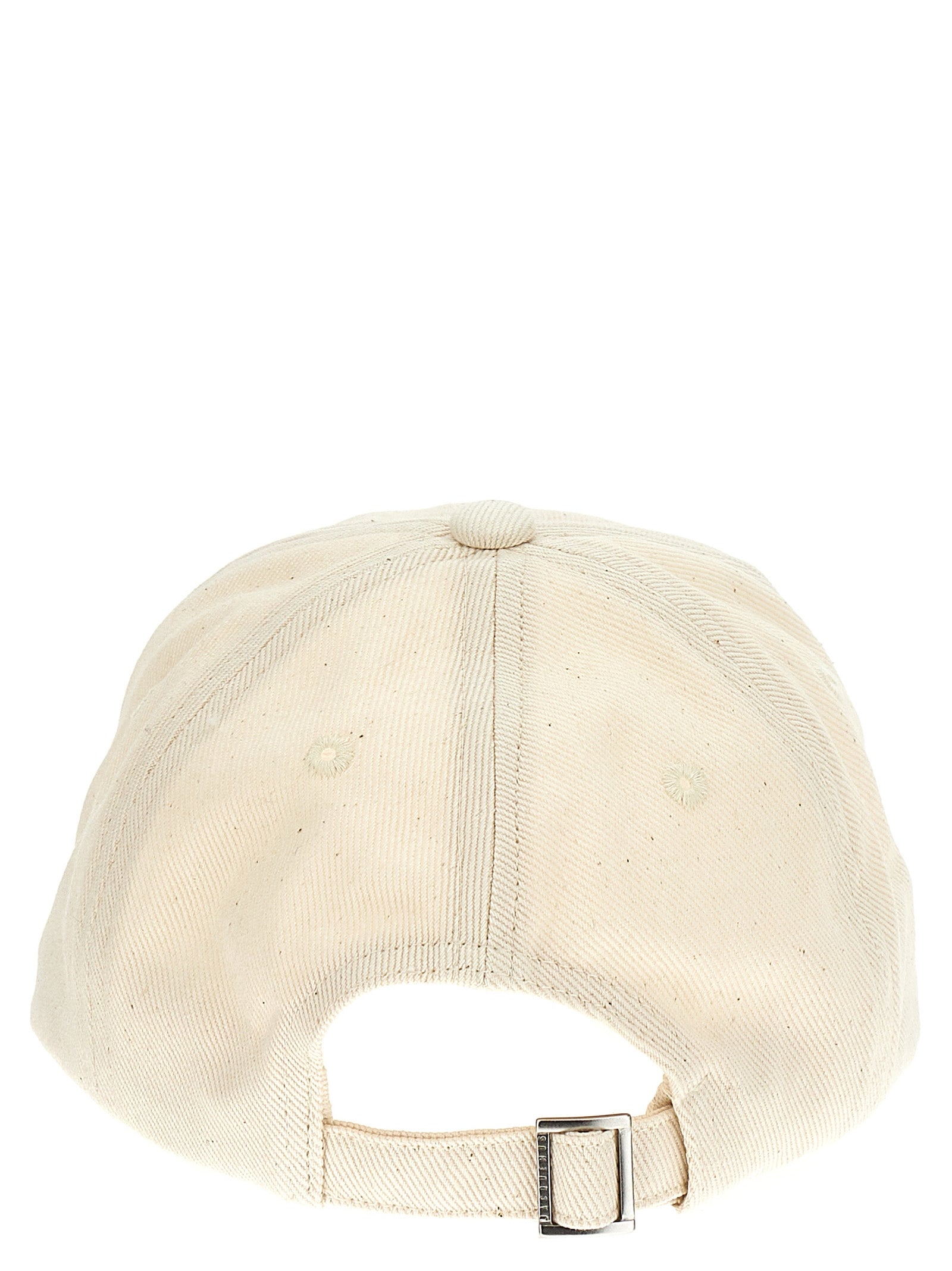 Jacquemus White Cotton Cap (Baseball  Hat)