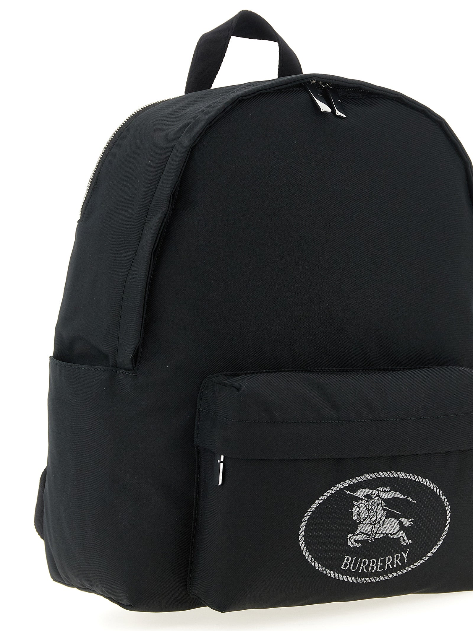 Burberry Black Polyester Men's Backpack