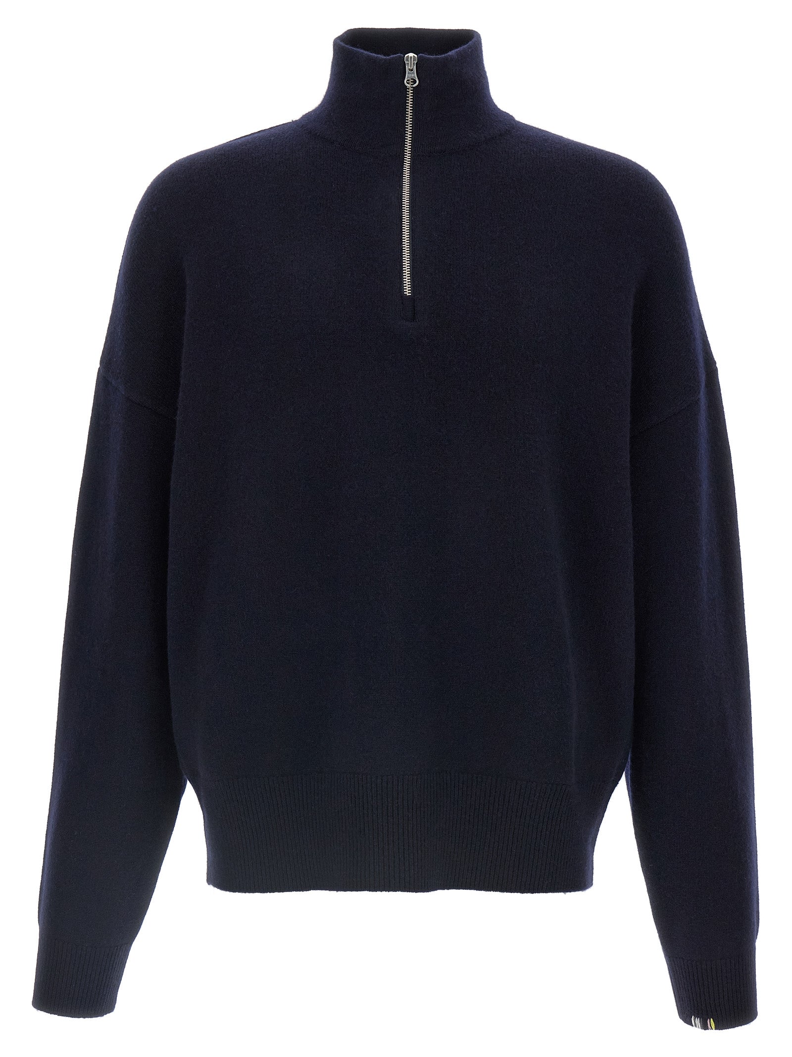 Extreme Cashmere Blue Cashmere Men's Cardigan