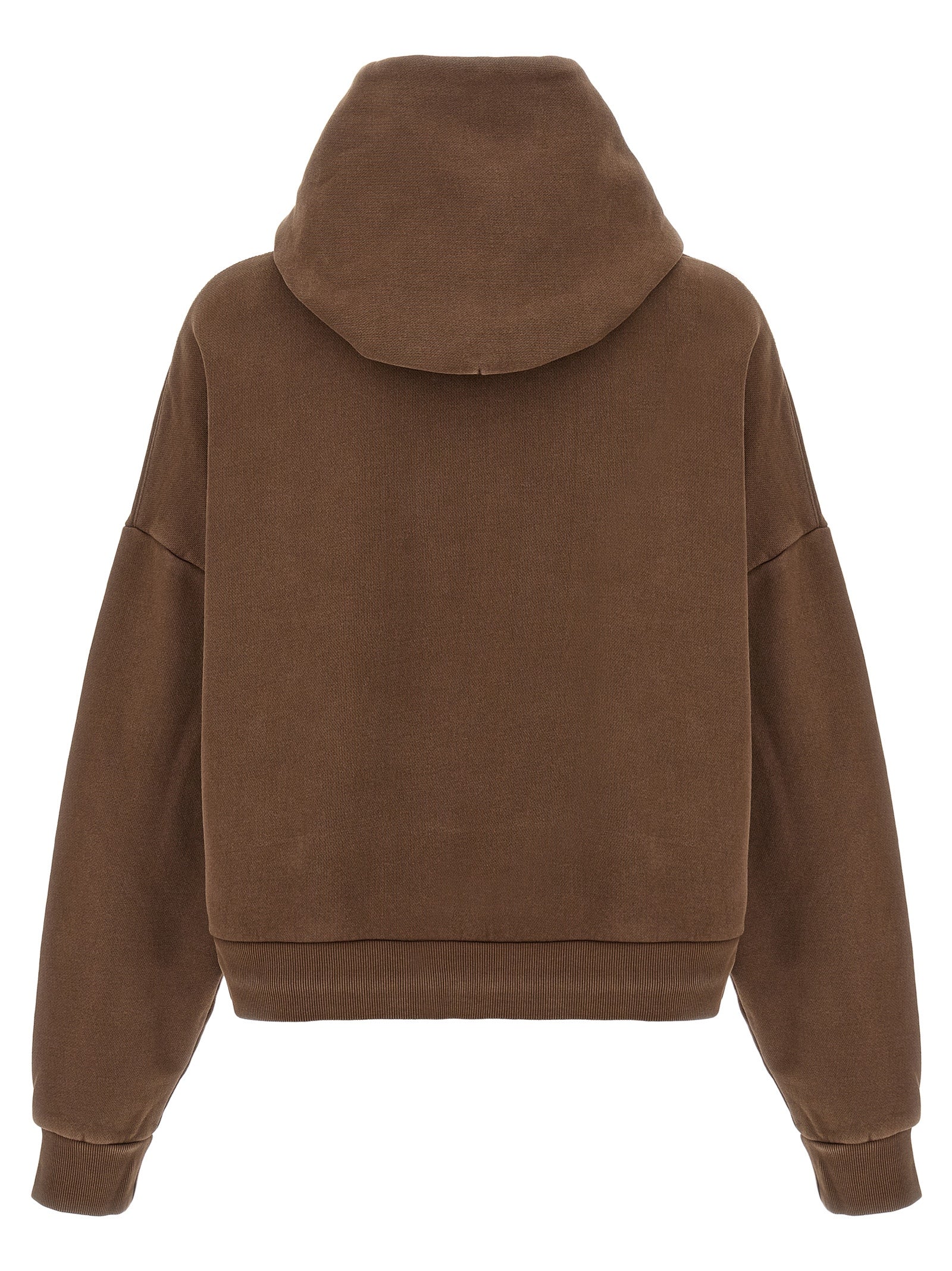 Entire Studios Brown Cotton Men's Sweatshirt