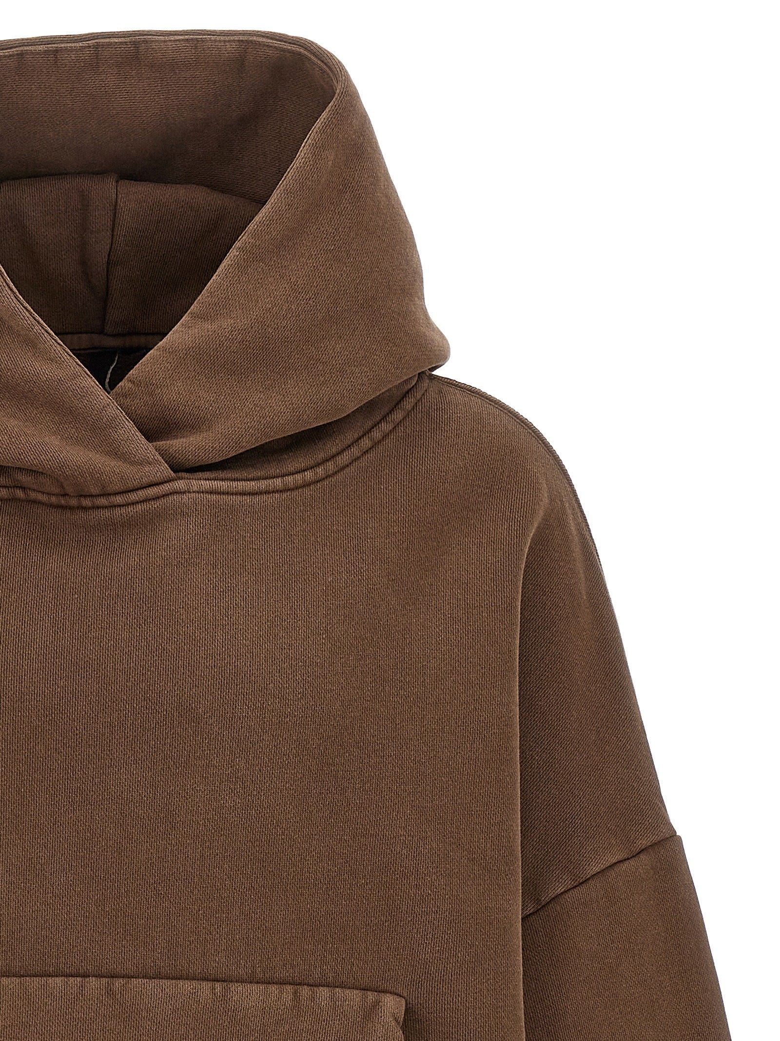 Entire Studios Brown Cotton Men's Sweatshirt