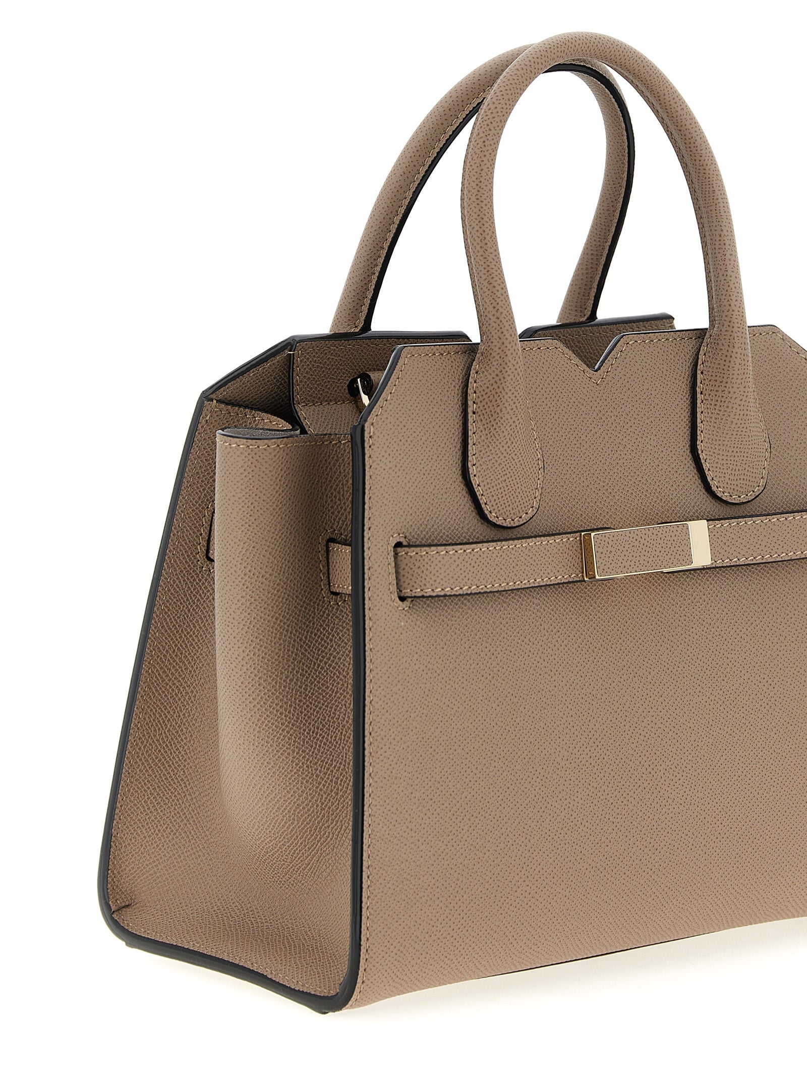 Valextra Beige Calfskin Women's Handbag