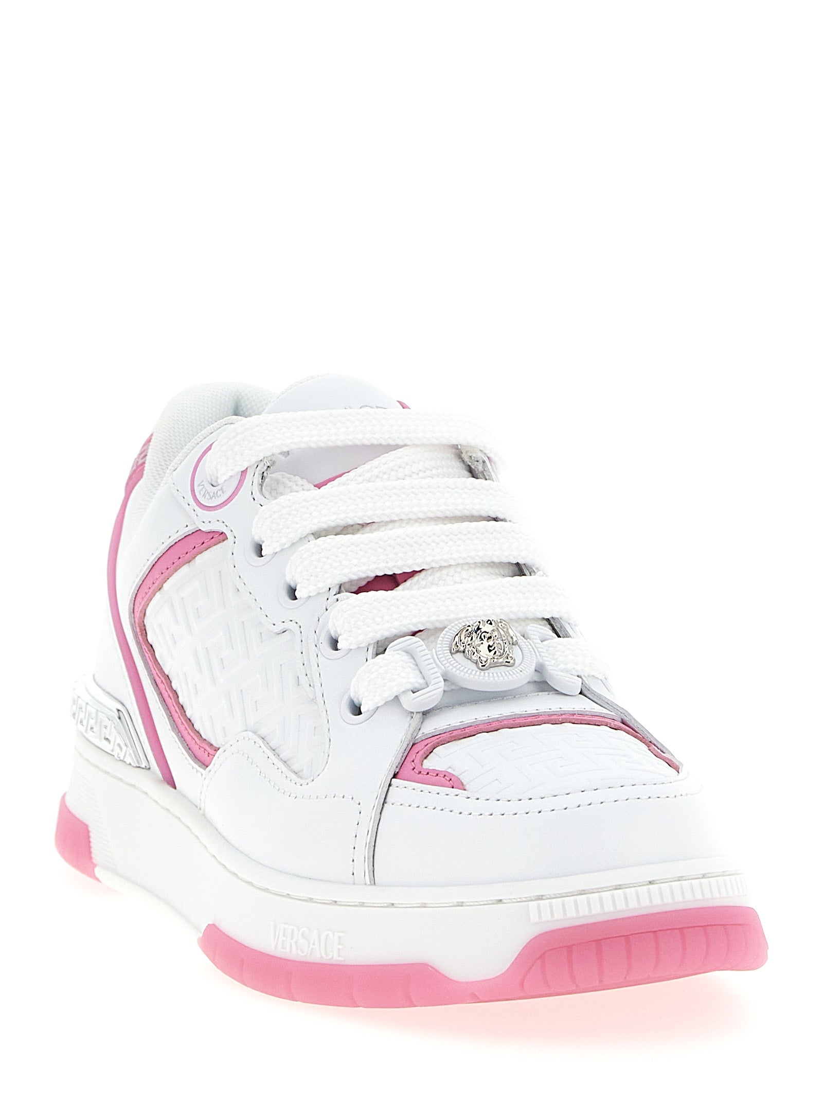 Versace Multicolor Calfskin Athletic Women's Sneakers