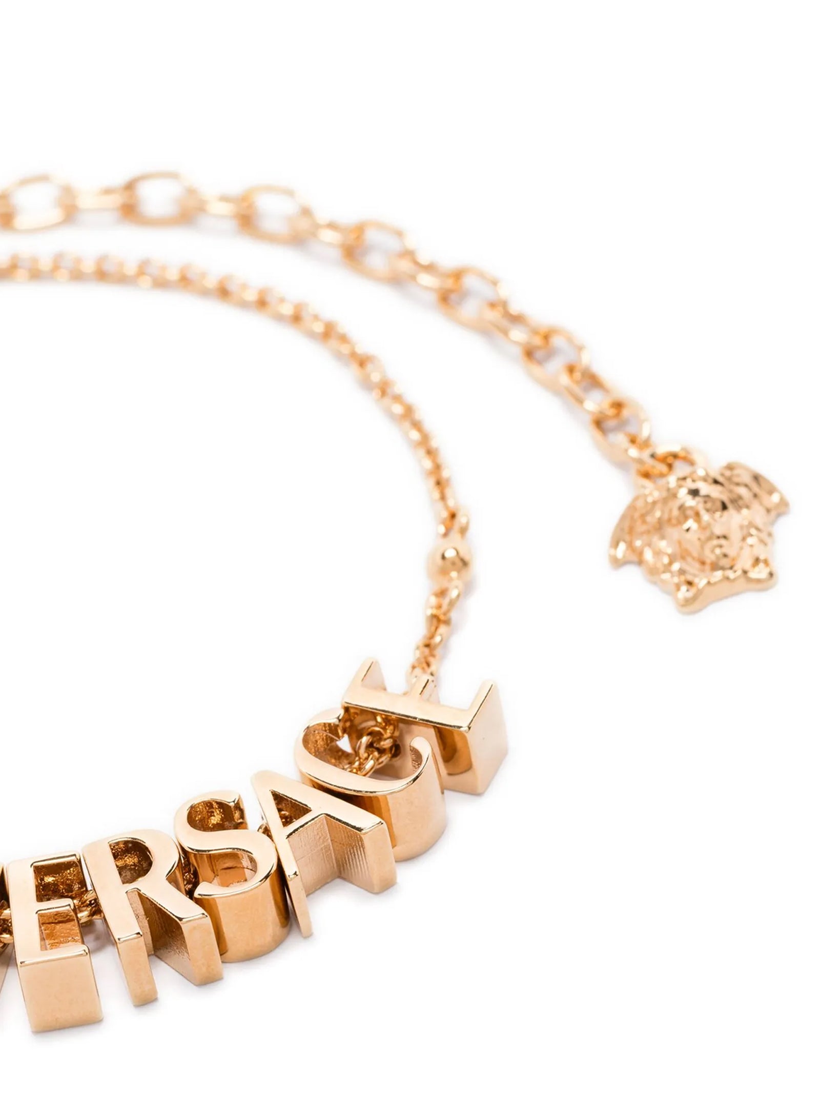 Versace Gold Metal Men's Bracelet