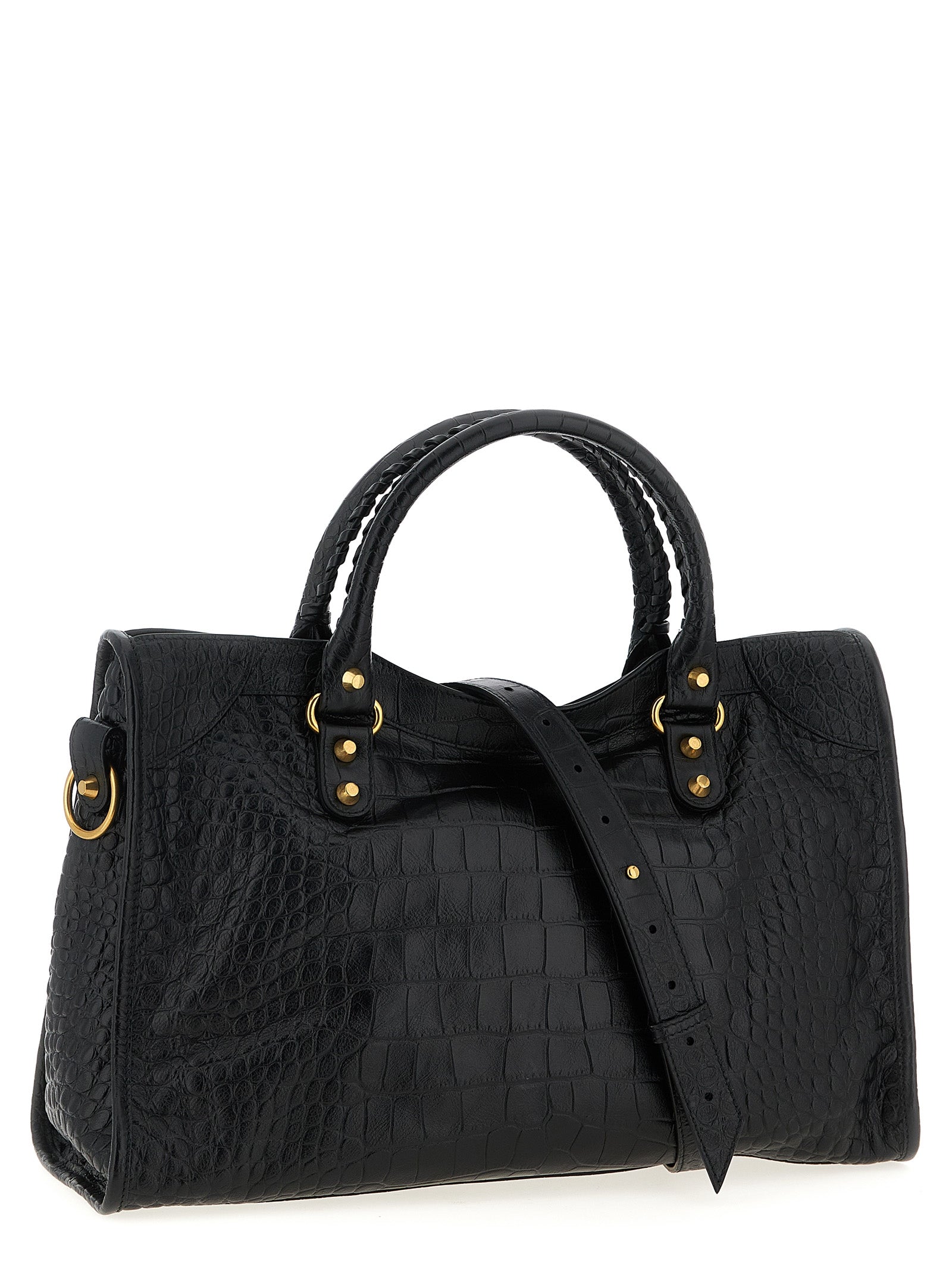 Balenciaga Black Calfskin Women's Handbag