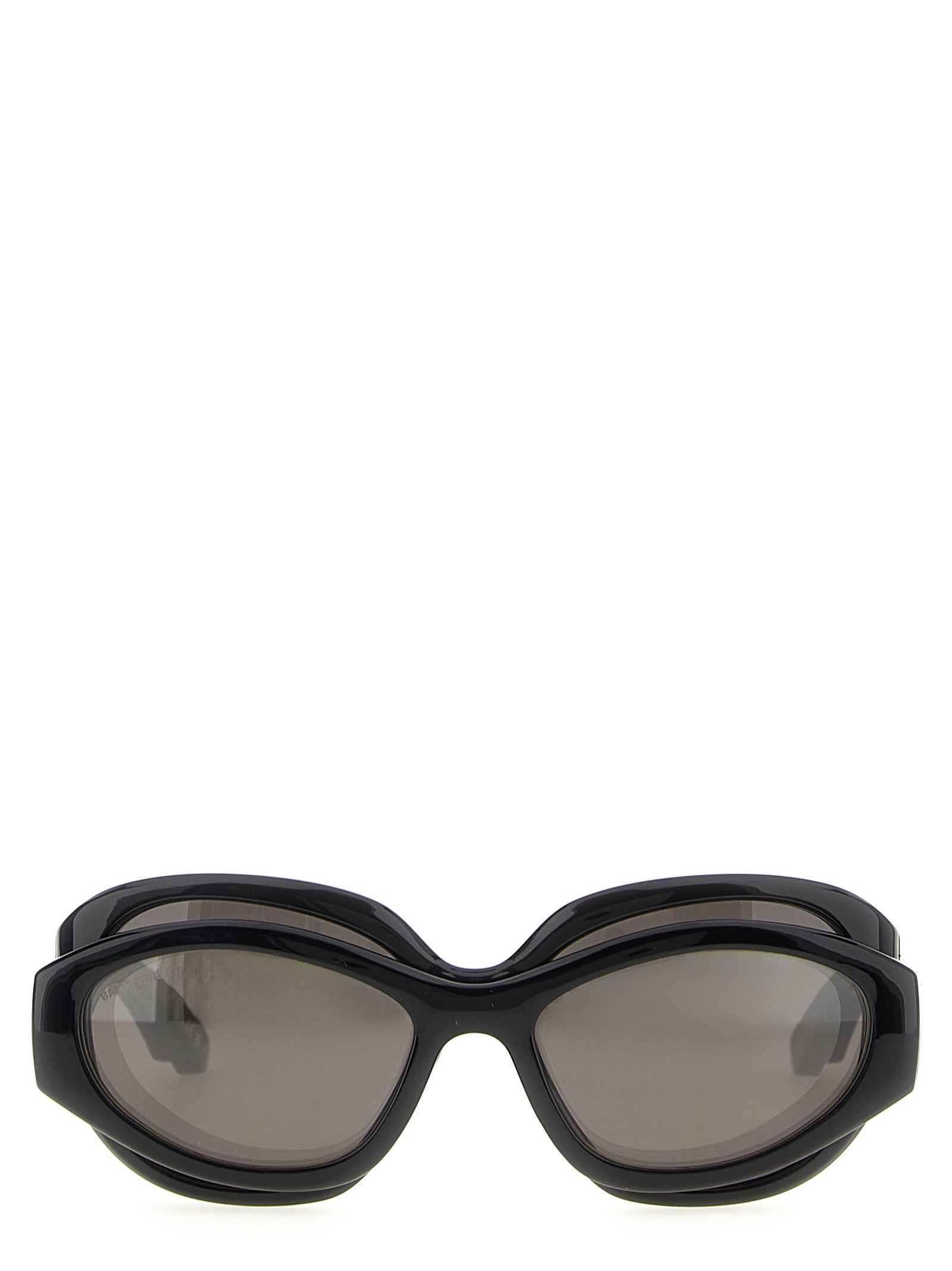 Balenciaga Black Polyamide Women's Sunglasses