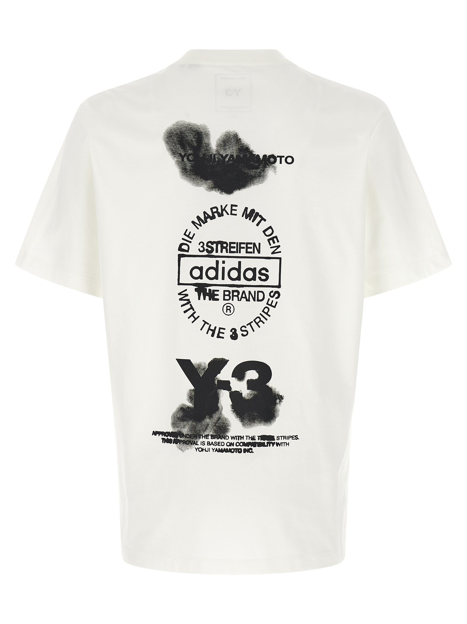 Y-3 Bicolor Cotton Men's T-Shirt