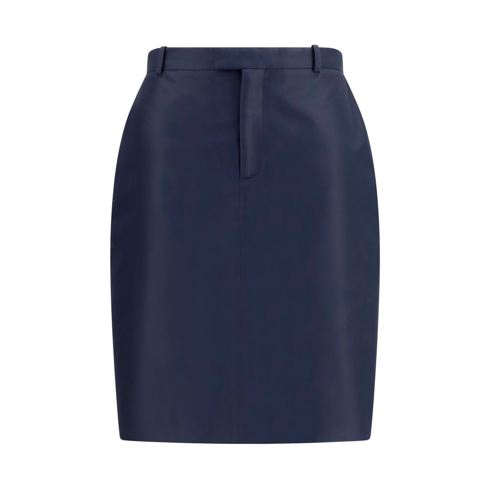 Gucci Blue Silk Women's Skirt