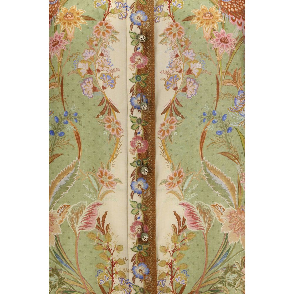 Zimmermann Multicolor Silk Pattern Women's Shirt